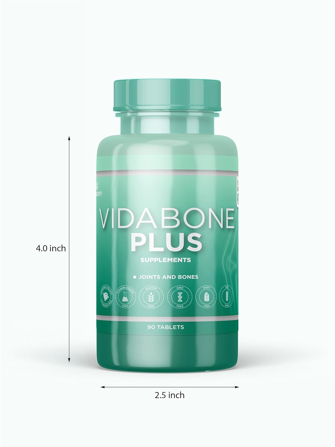 Joint and Bone Support Supplement - Vidabone Plus Formula for Overall Wellness