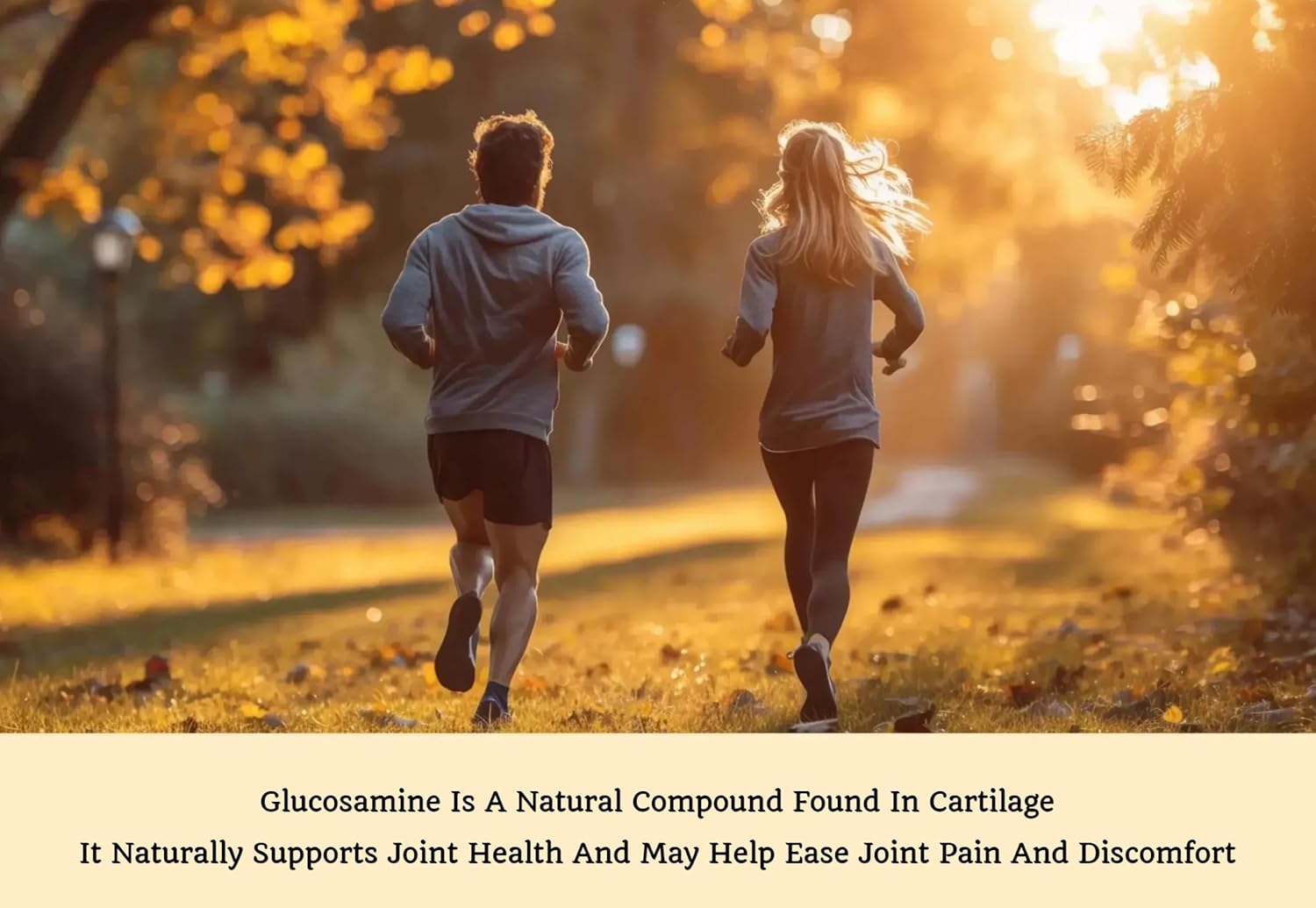 Joint Care Gummies with Glucosamine Sulfate for Men & Women, Bone & Joint Health Support, Natural Raspberry Flavor, 60 Gummies