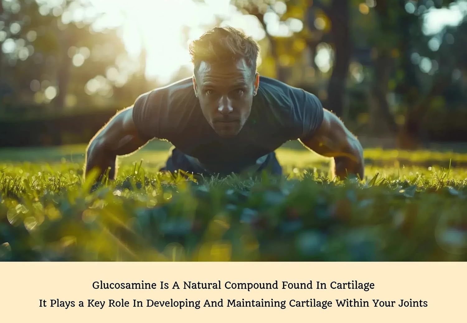 Joint Care Gummies with Glucosamine Sulfate for Men & Women, Bone & Joint Health Support, Natural Raspberry Flavor, 60 Gummies