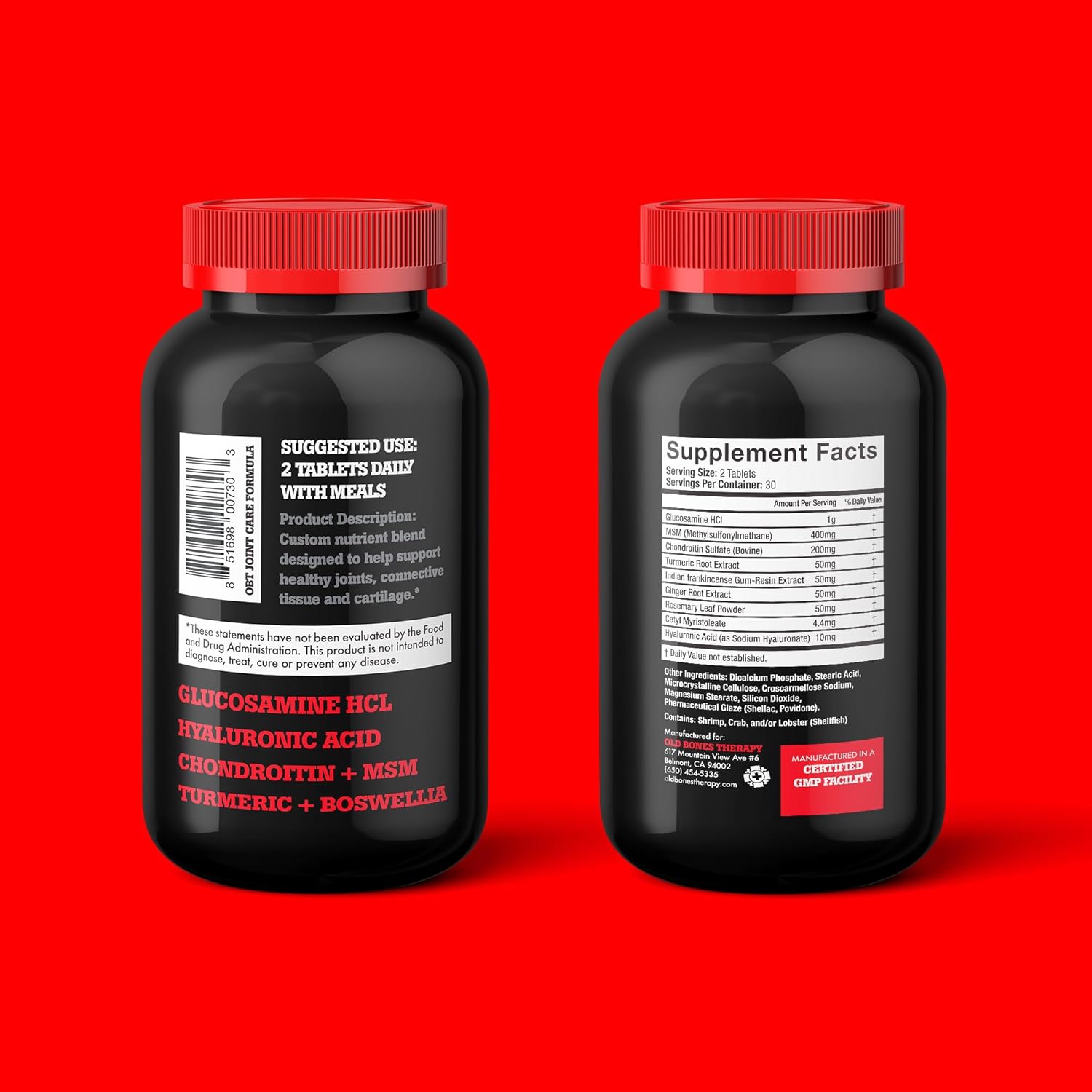 Joint Care Supplement for Aging Bones - Old Bones Therapy Formula