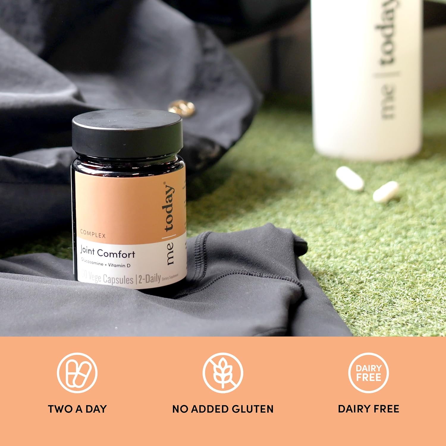 Joint Comfort Supplement with Glucosamine, Vitamin D, and Chondroitin - 60 Capsules for Daily Support