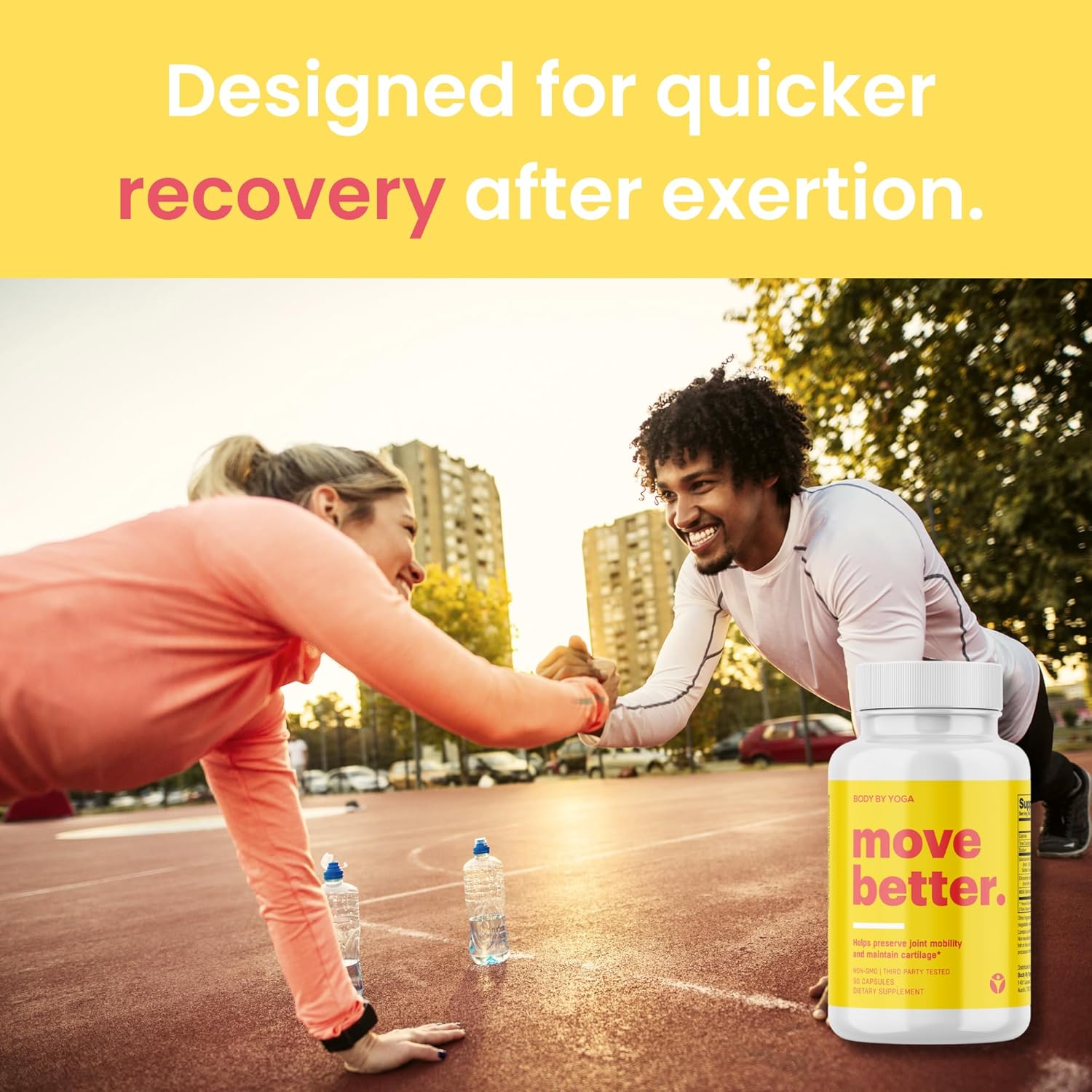 Joint Health Supplements for Women and Men | Supports Mobility, Cartilage Repair | MSM Chondroitin Glucosamine | 90 Capsules