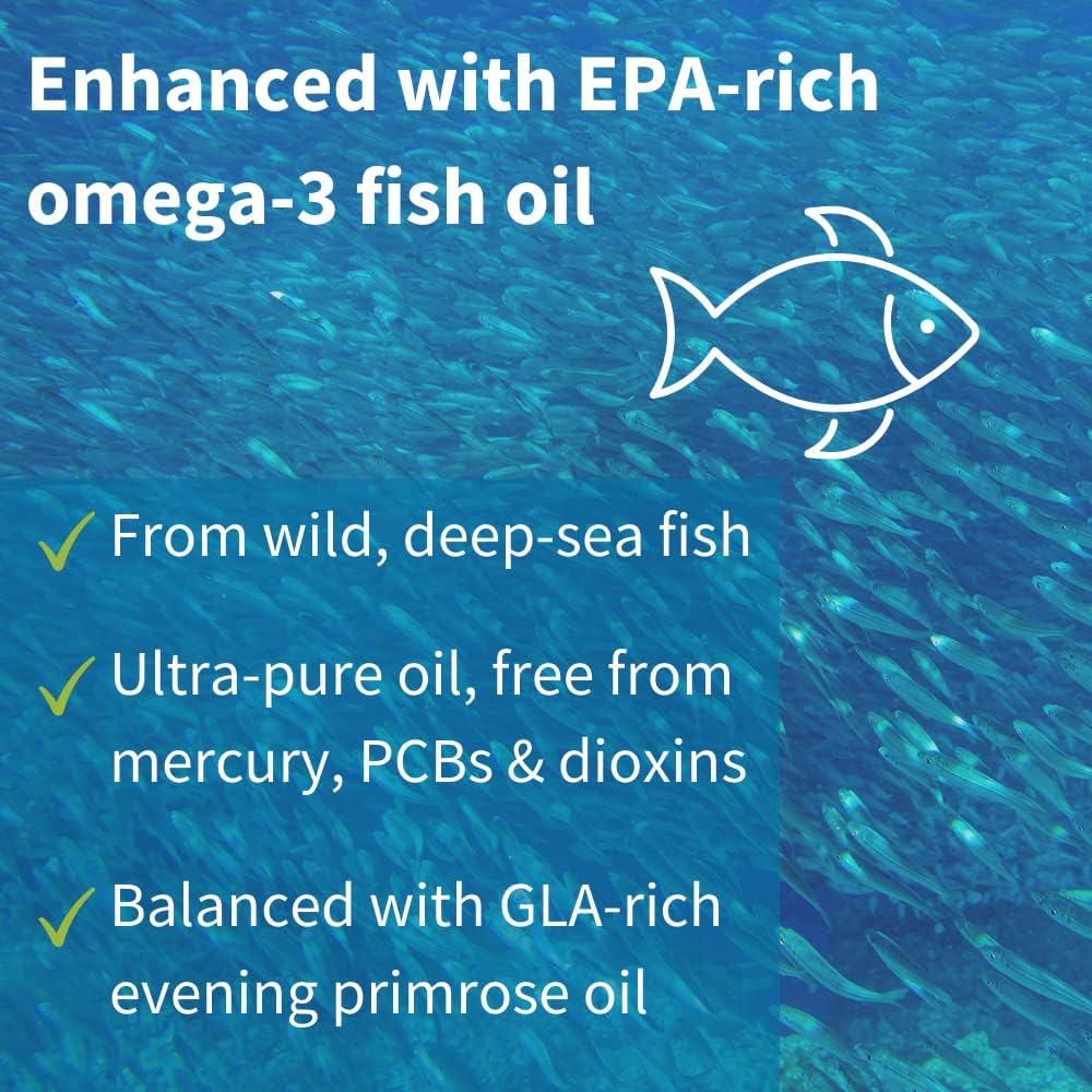 Joint Health Support Supplement with Glucosamine, Fish Oil, Evening Primrose Oil, Vitamin C & E - 60 Softgels