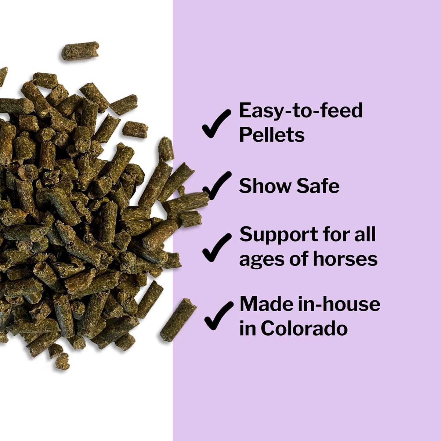 Joint Integrity and Inflammatory Response Support for Horses - Equine Supplement with Green-Lipped Mussel, MSM, Glucosamine, Chondroitin, Collagen - Daily Fresh Packs