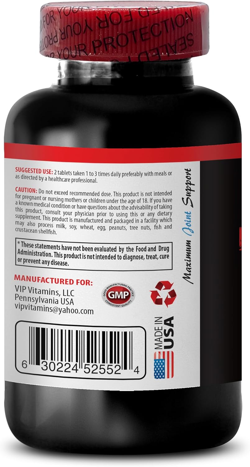 Joint Matrix Complex - Glucosamine Supplement Tablets for Adult Joint Support - Collagen Pills for Knee Health - 2 Bottles, 180 Tablets