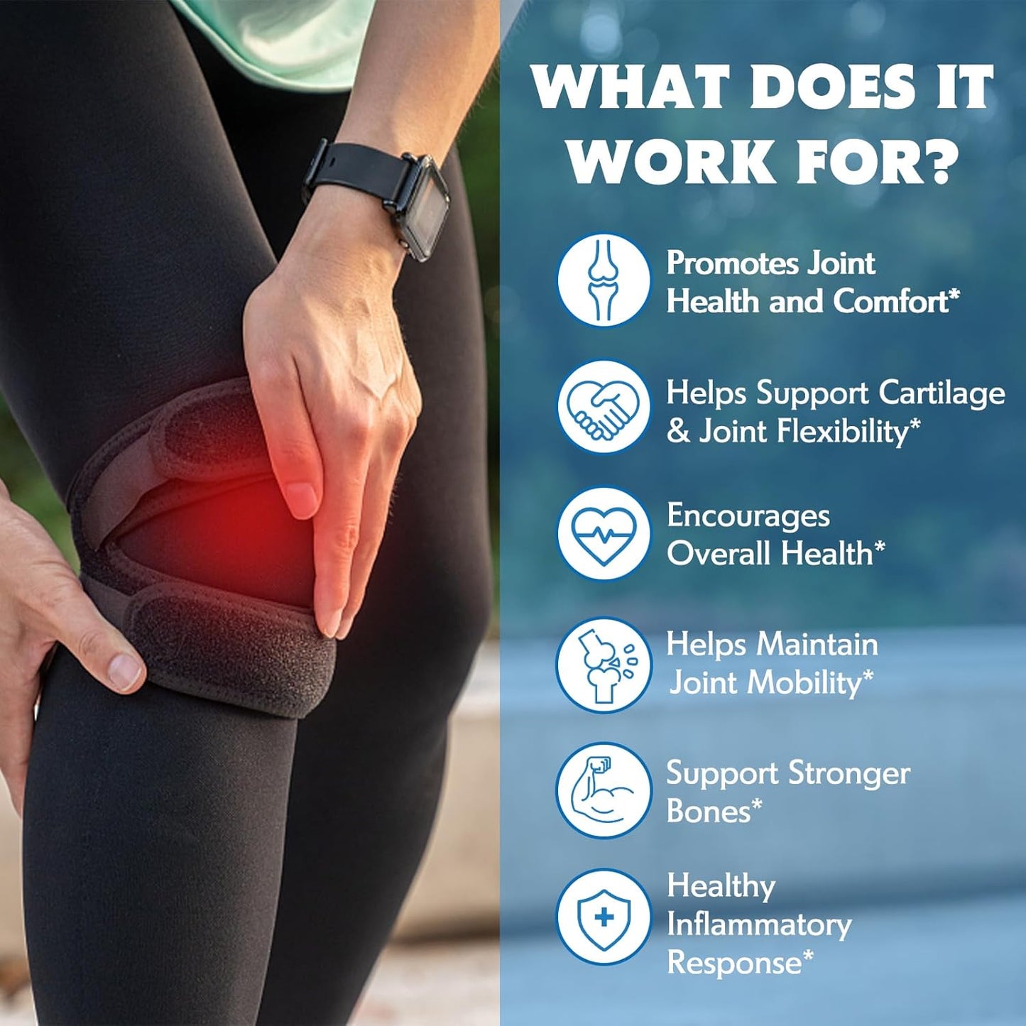 Joint Support Complex with Glucosamine, Chondroitin, MSM, Turmeric, and More - 120 Tablets for Healthy Joints and Mobility