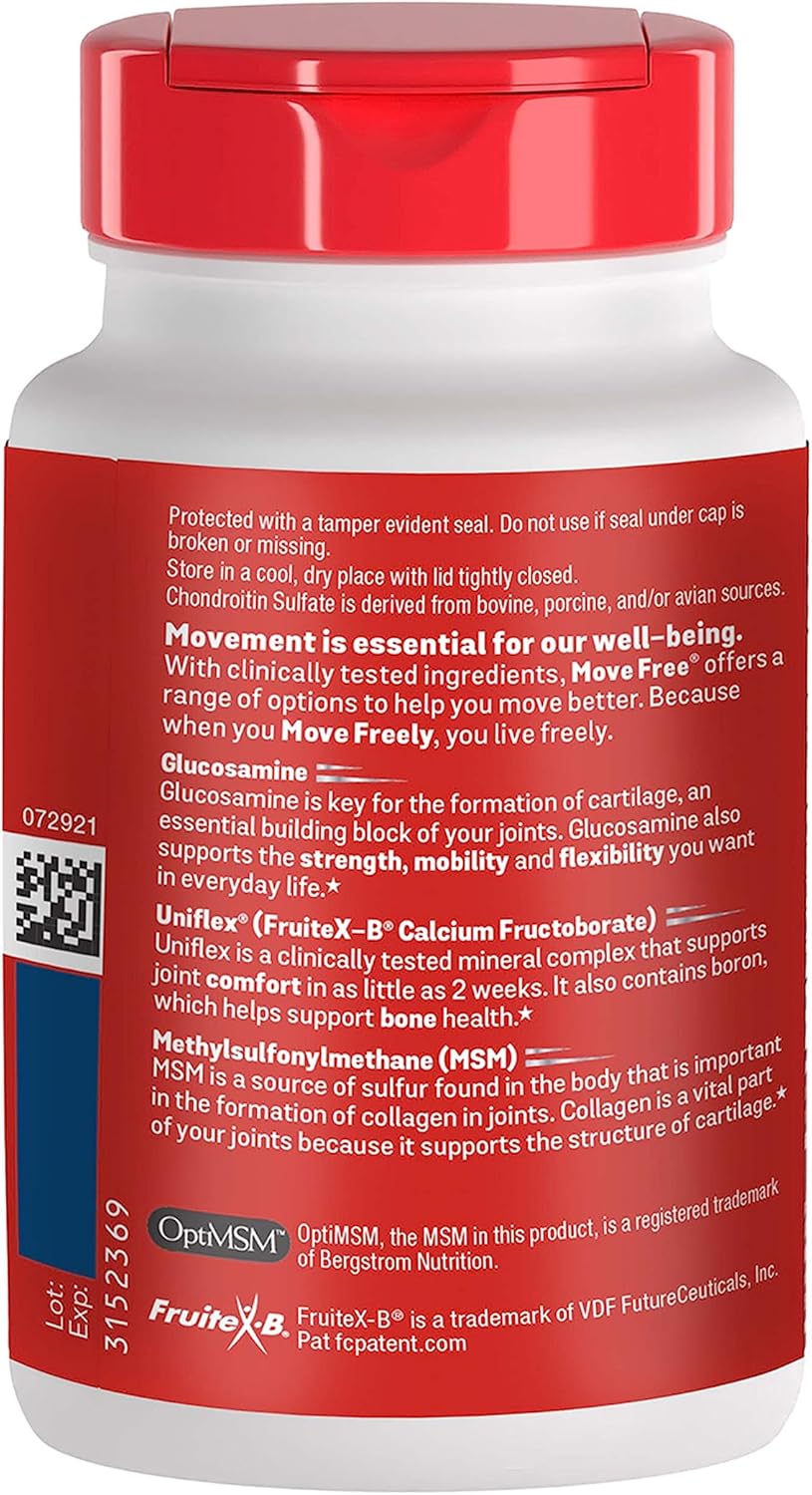 Joint Support Supplement for Mobility & Strength - 120 Tablets