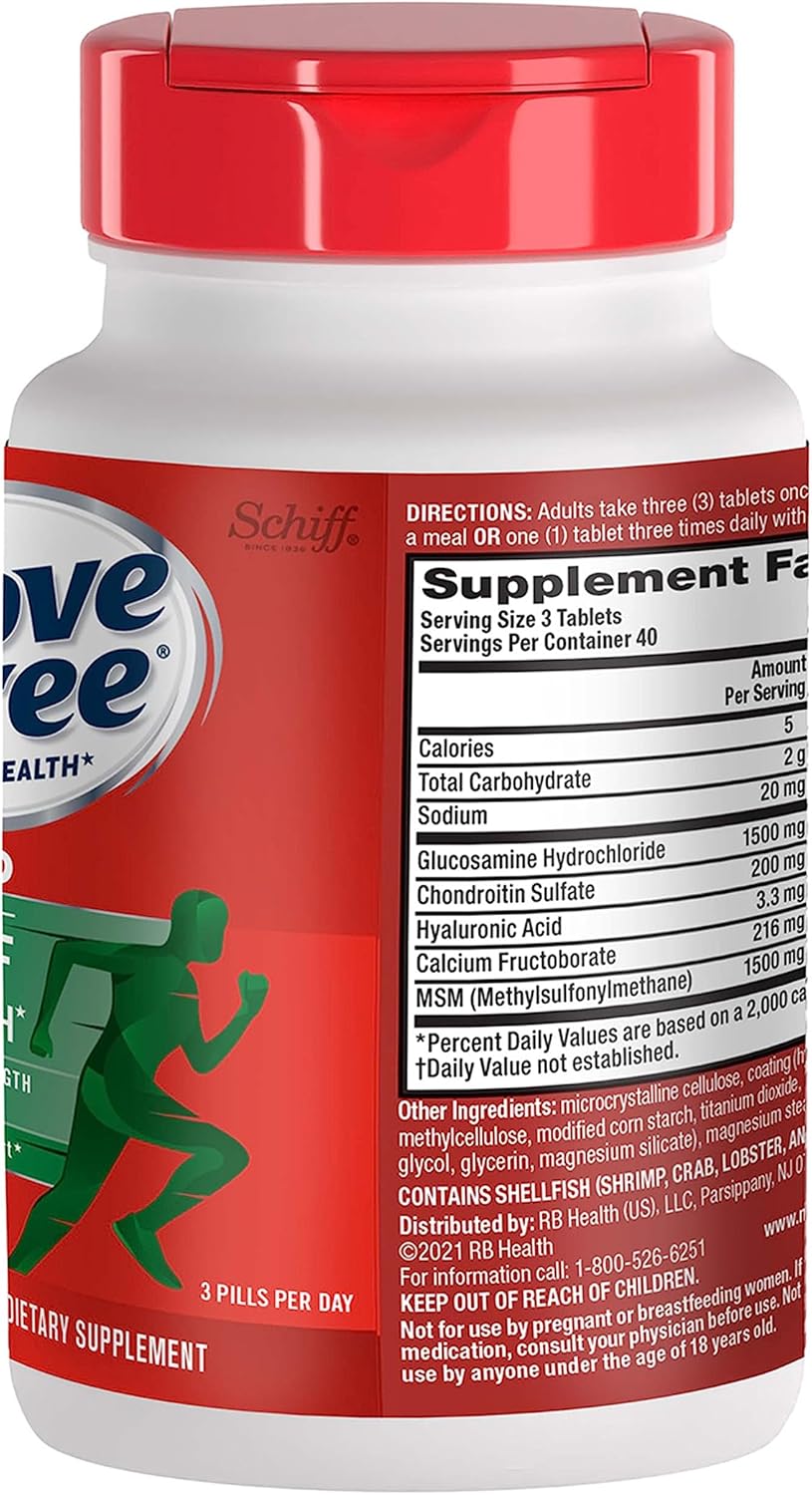 Joint Support Supplement for Mobility & Strength - 120 Tablets