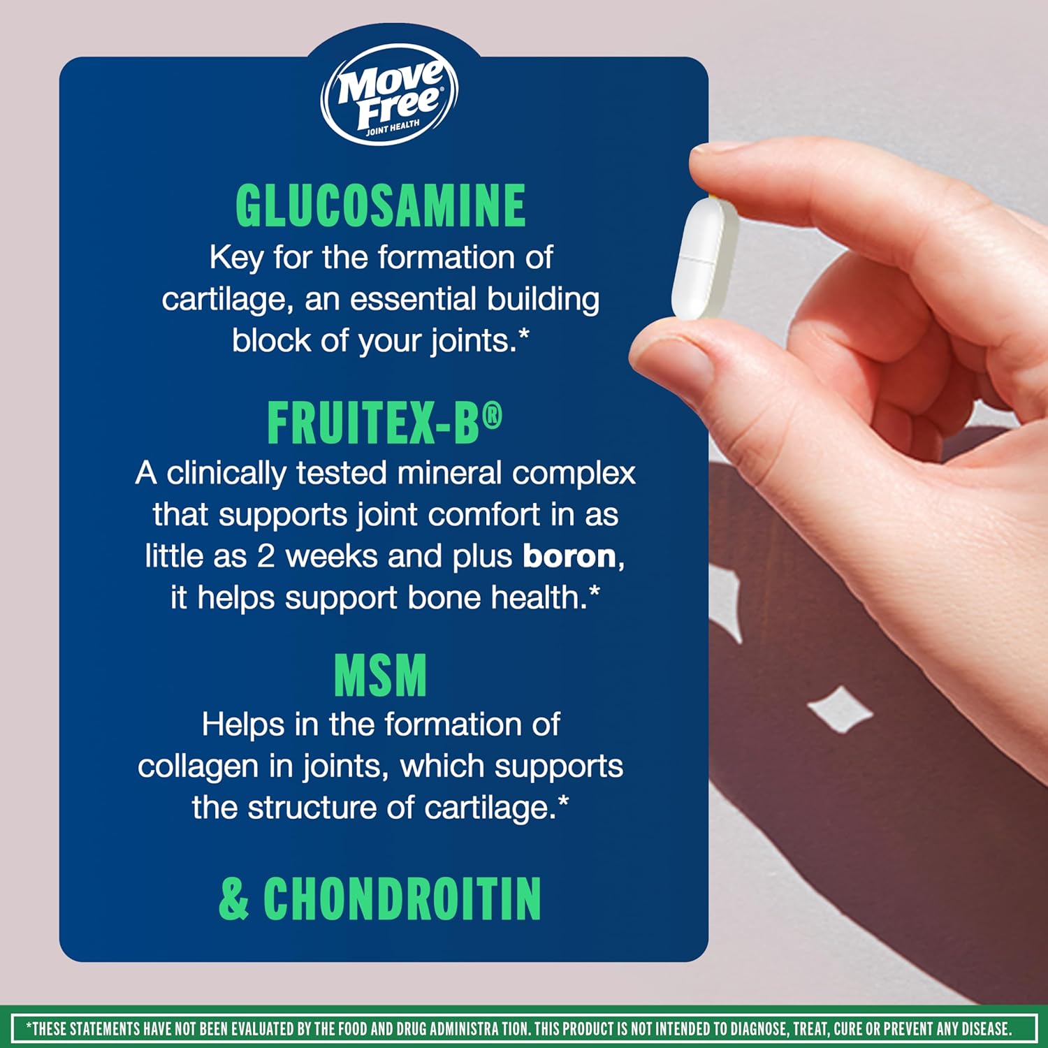 Joint Support Supplement for Mobility & Strength - 120 Tablets