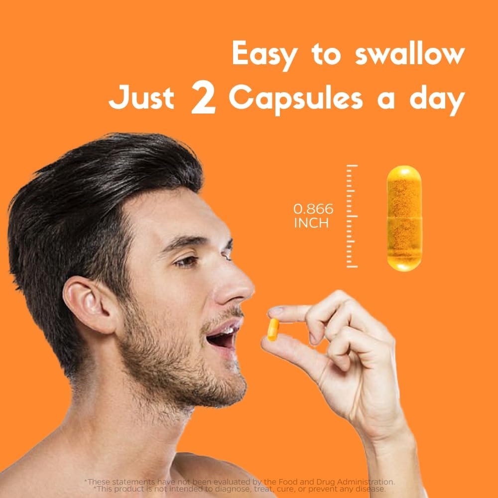 Joint Support Supplement with Chondroitin, Boswellia, MSM, Turmeric, and Collagen for Mobility, Comfort, and Repair - 60 Capsules