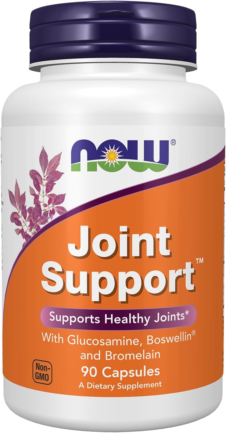 Joint Support Supplements with Glucosamine, Boswellin, Sea Cucumber - 90 Capsules by NOW Foods