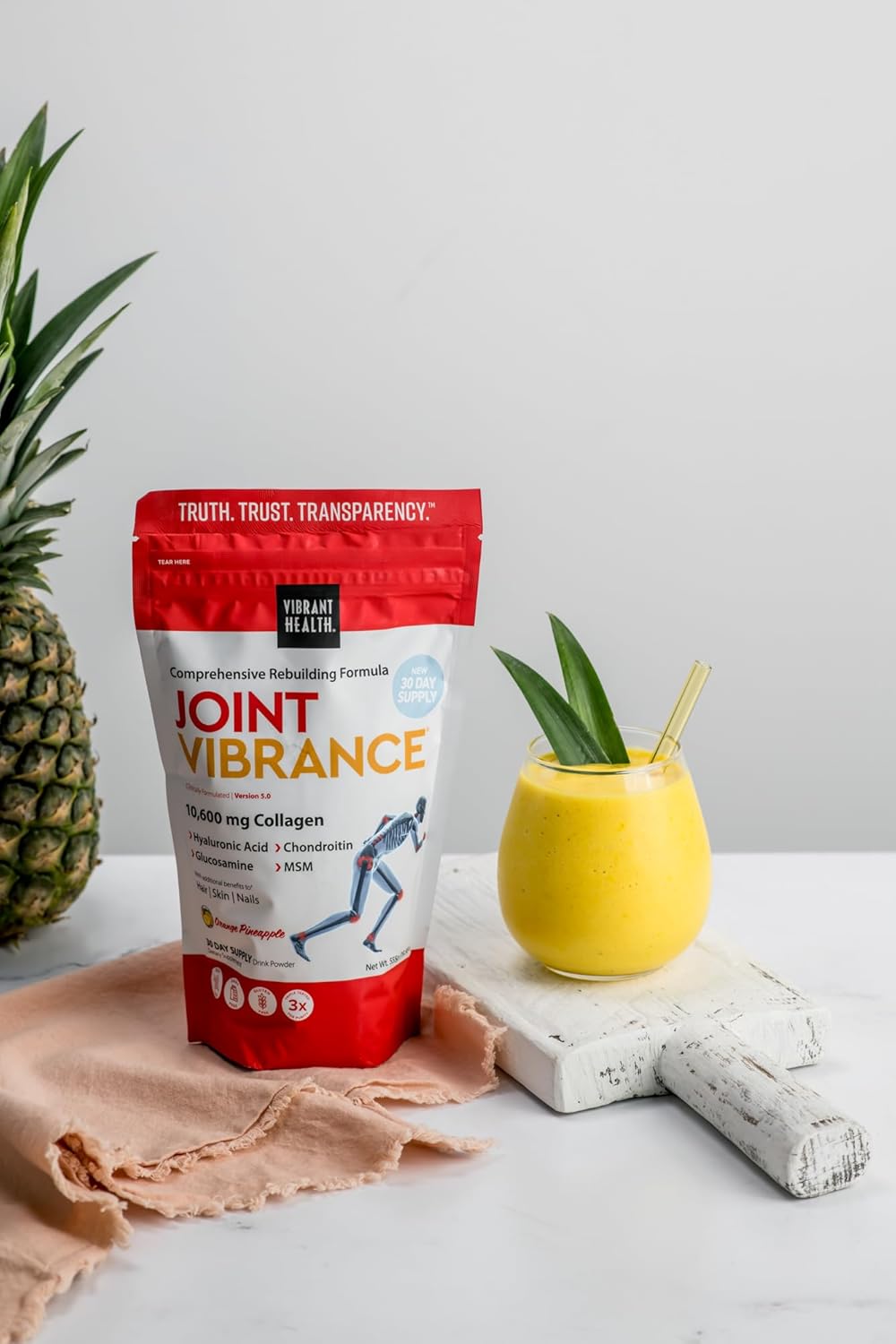 Joint Vibrance: Comprehensive Support for Joint and Cartilage Health, 30 Servings