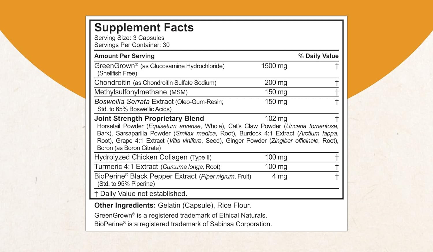 Joint Xtra - Triple Strength Joint Support Supplement with Glucosamine, Chondroitin, Turmeric, MSM & Boswellia - Vegan Capsules for Joint & Cartilage Health