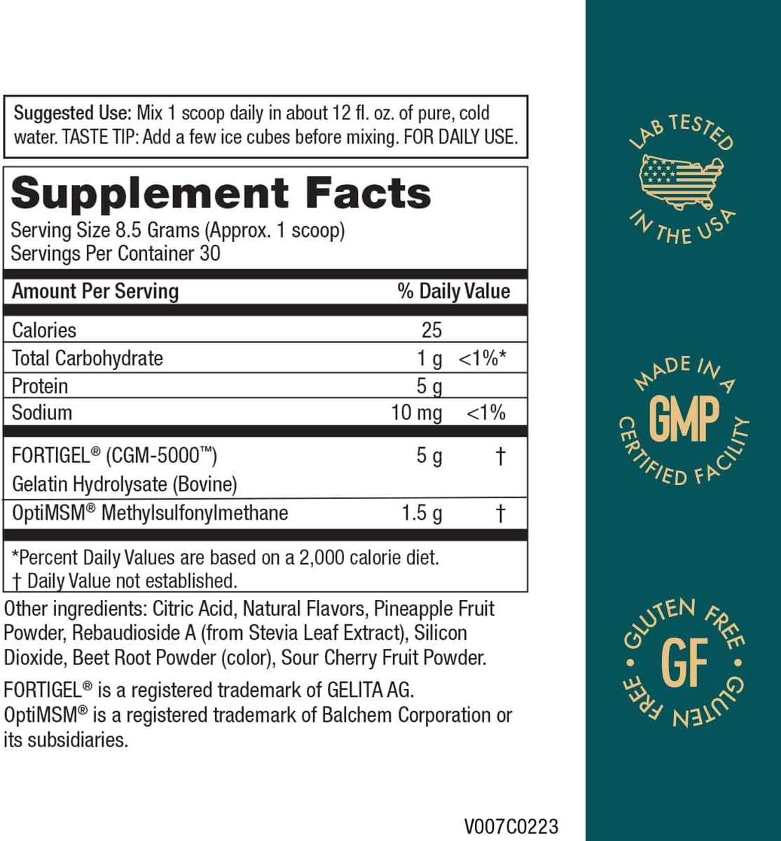 JointGel Bundle: Berry Flavor HA Joint Formula with Collagen Peptides, MSM, and Hyaluronic Acid for Joint Health and Flexibility