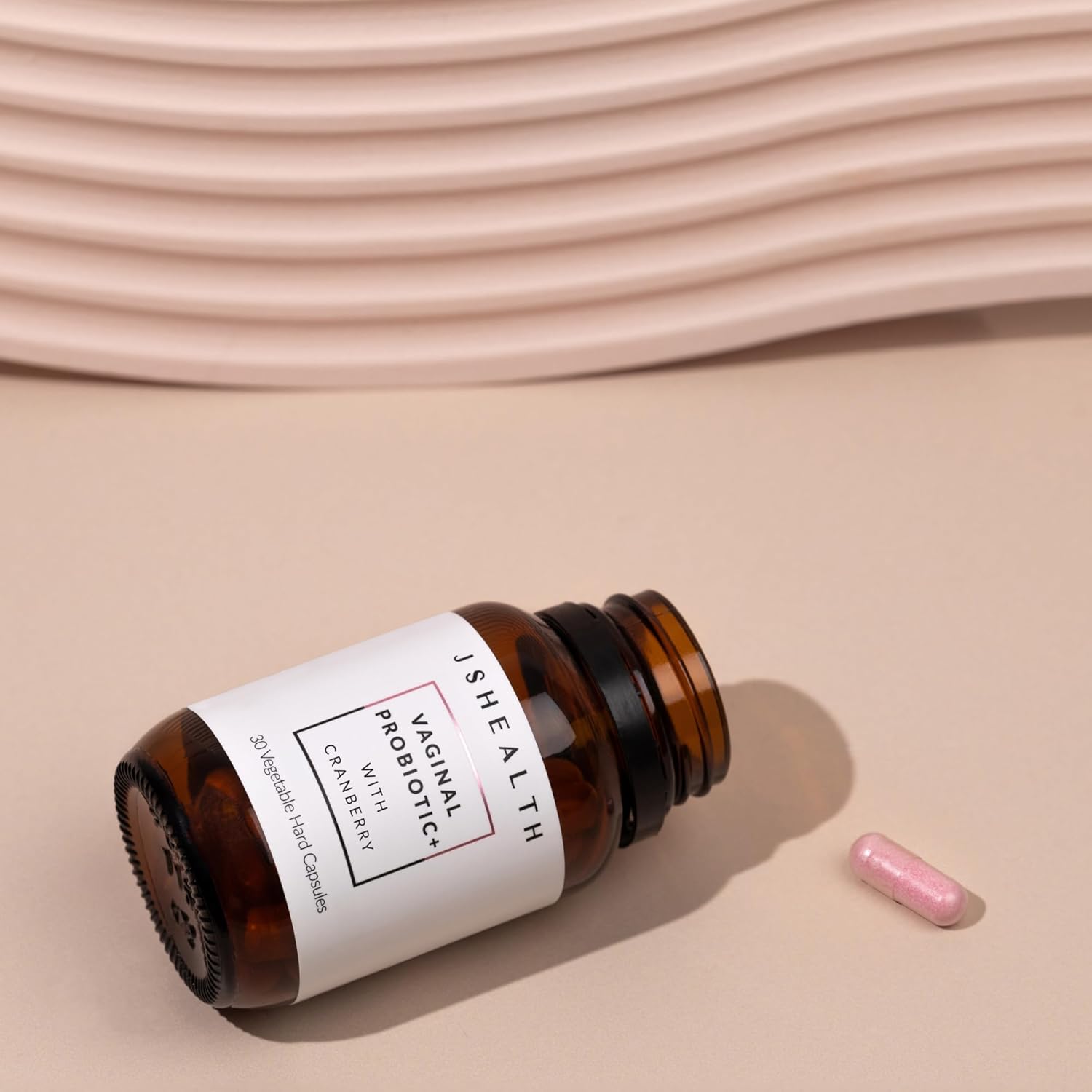 JSHealth Vaginal Probiotic Supplement - Supports Urinary and Vaginal Health - Shelf Stable Yeast Infection Relief for Women (30 Capsules)