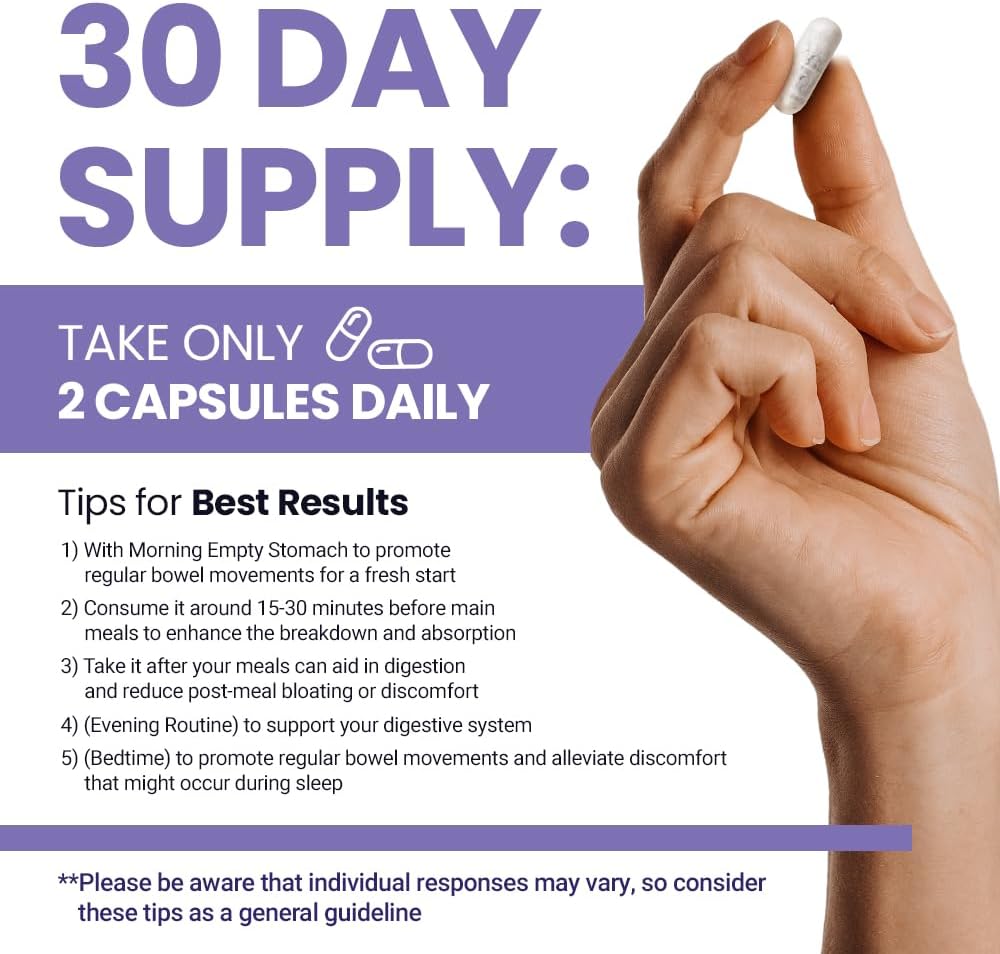 JungKwanJang Gut Health Support Capsules with Aloe Vera & American Ginseng - 833mg - Digestion & Immunity - 60 Capsules