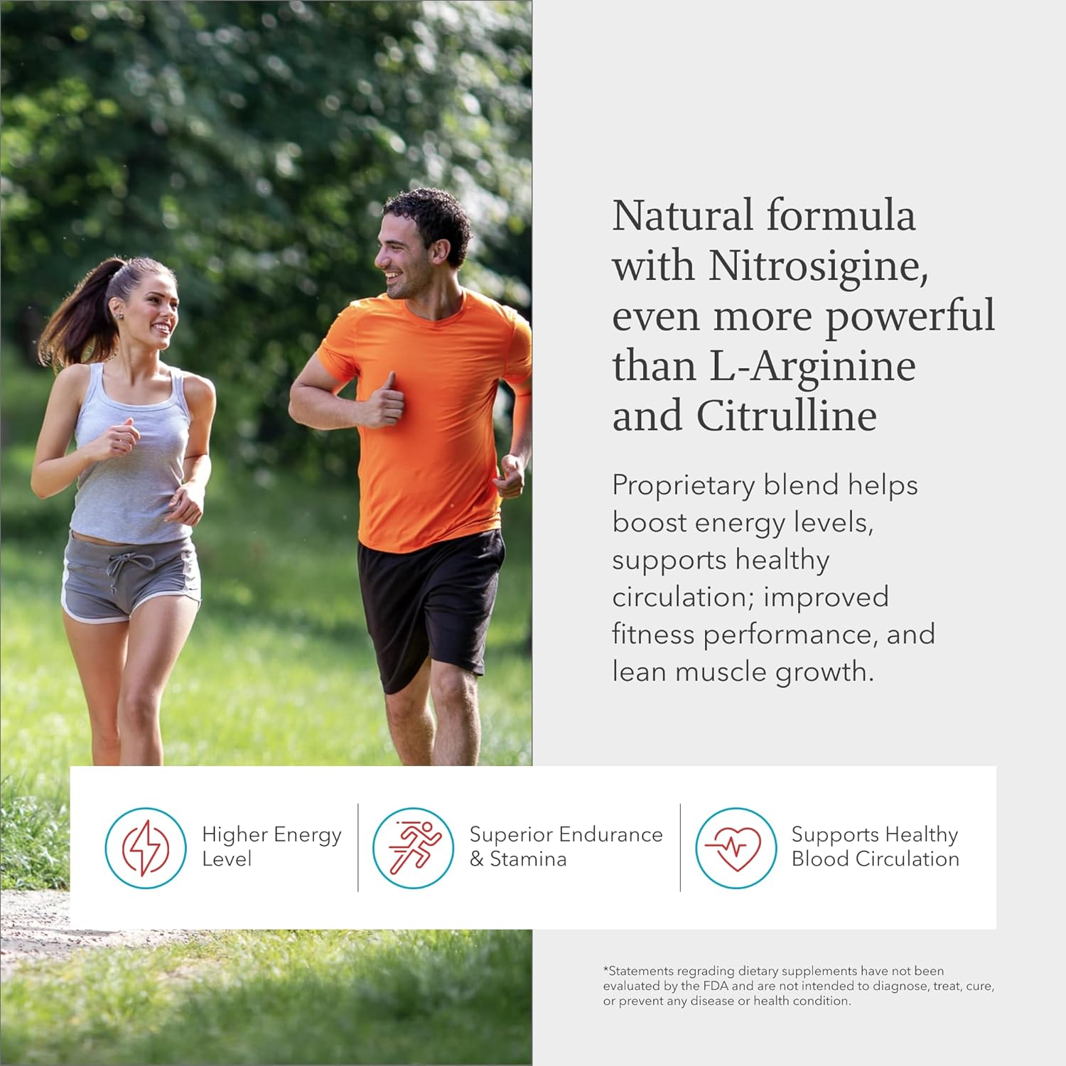 Juvenon BloodFlow-7: Nitric Oxide Supplement with Nitrosigine for Enhanced Circulation and Cardiovascular Health