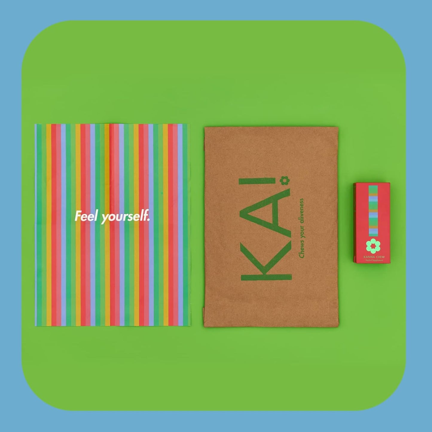 KA! KA Kanna Daily Chews - 30mg Sceletium Tortuosum Extract - Plant Based Stress Relief - Fast Acting Vegan Formula - 10 Count