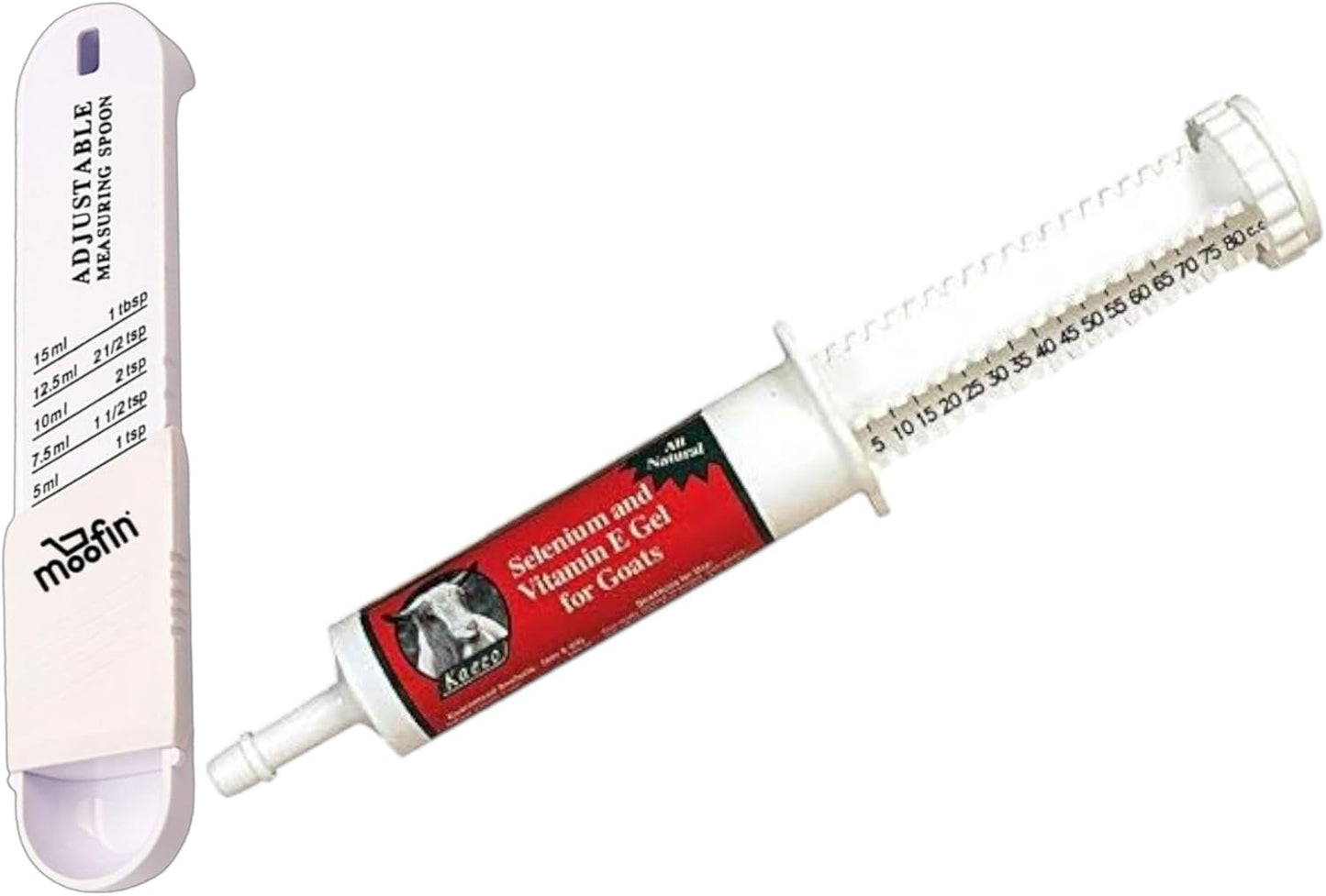 Kaeco Goat Selenium & Vitamin E Gel with Measuring Spoon - Nutrient Support, Absorption, Antioxidant Protection