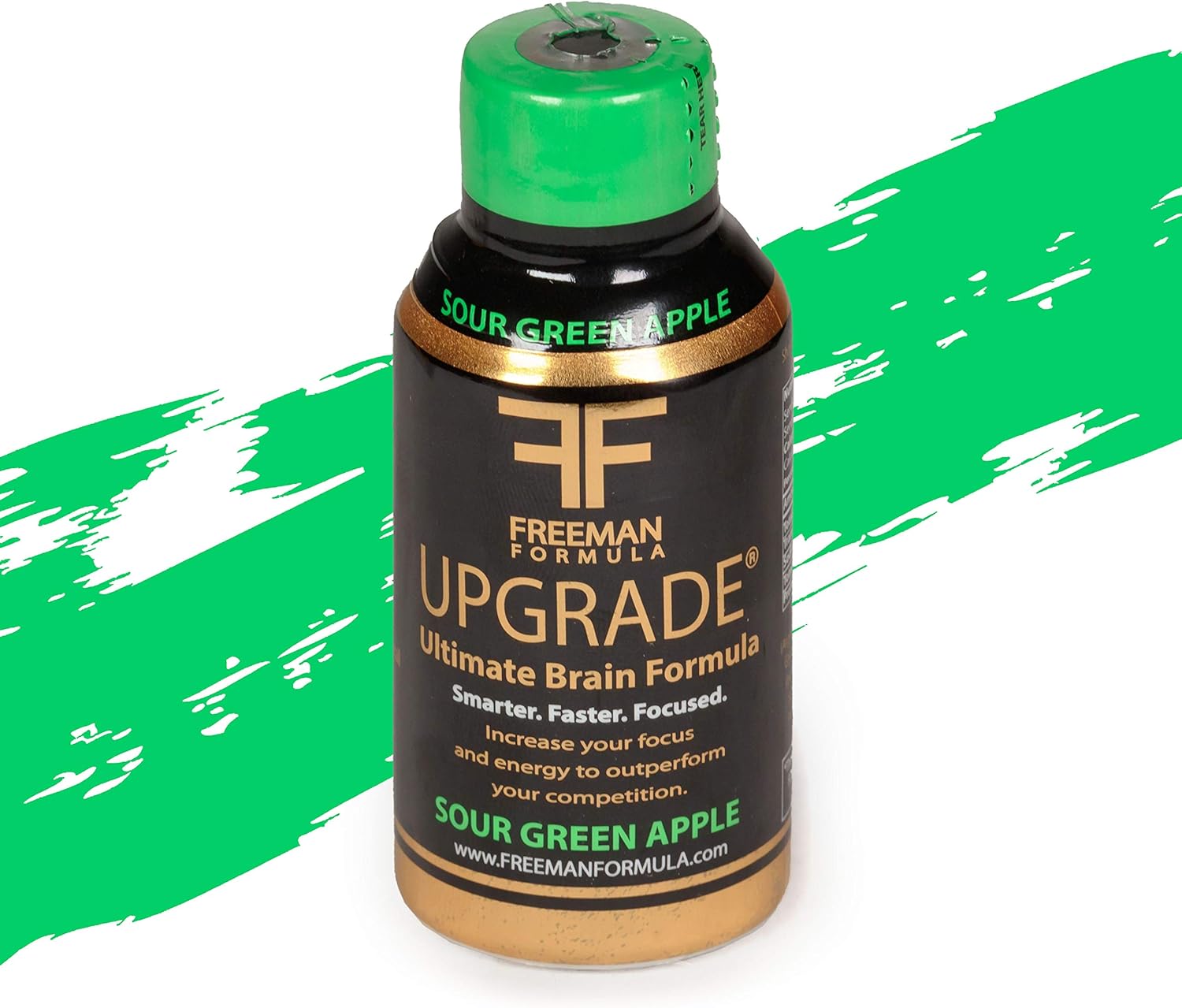 Kaxilu Brain Supplement Blend with AAKG & Green Tea for Memory & Focus - 2 Fl oz (12 Pack)