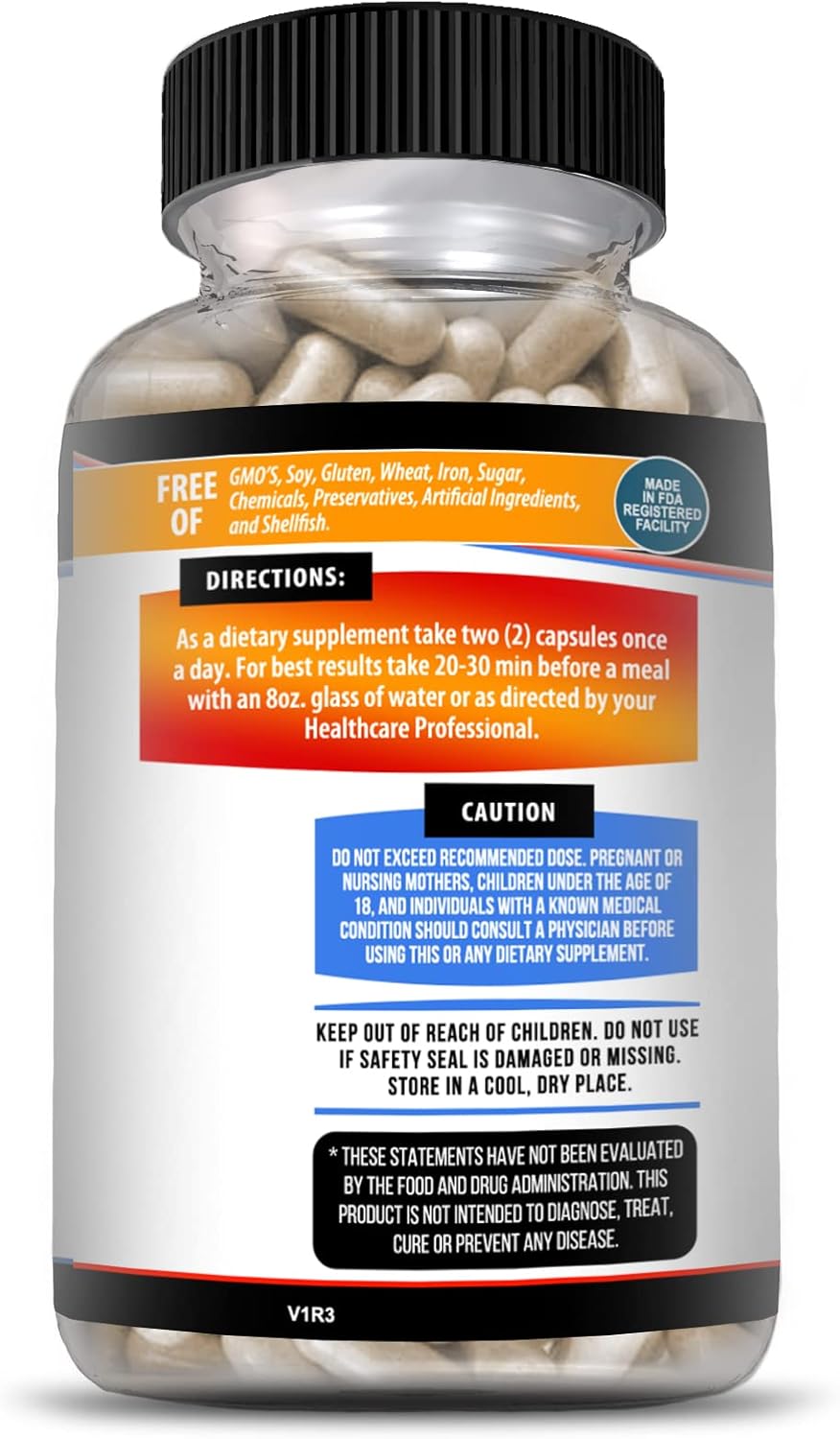 Kaya Naturals Nitric Blast Herbal Supplement - Boost Energy and Performance Naturally with Pre-Workout Formula - 30 Count Pack