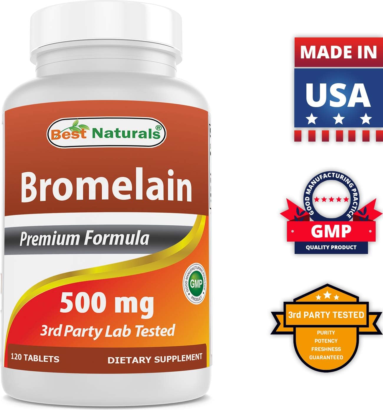 Kelp Supplement 150 Mcg with Bromelain 500 mg for Digestive Health and Thyroid Support