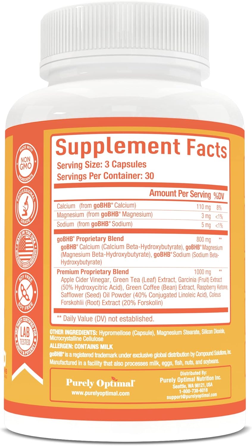 Keto BHB Supplement with Apple Cider Vinegar for Optimal Results