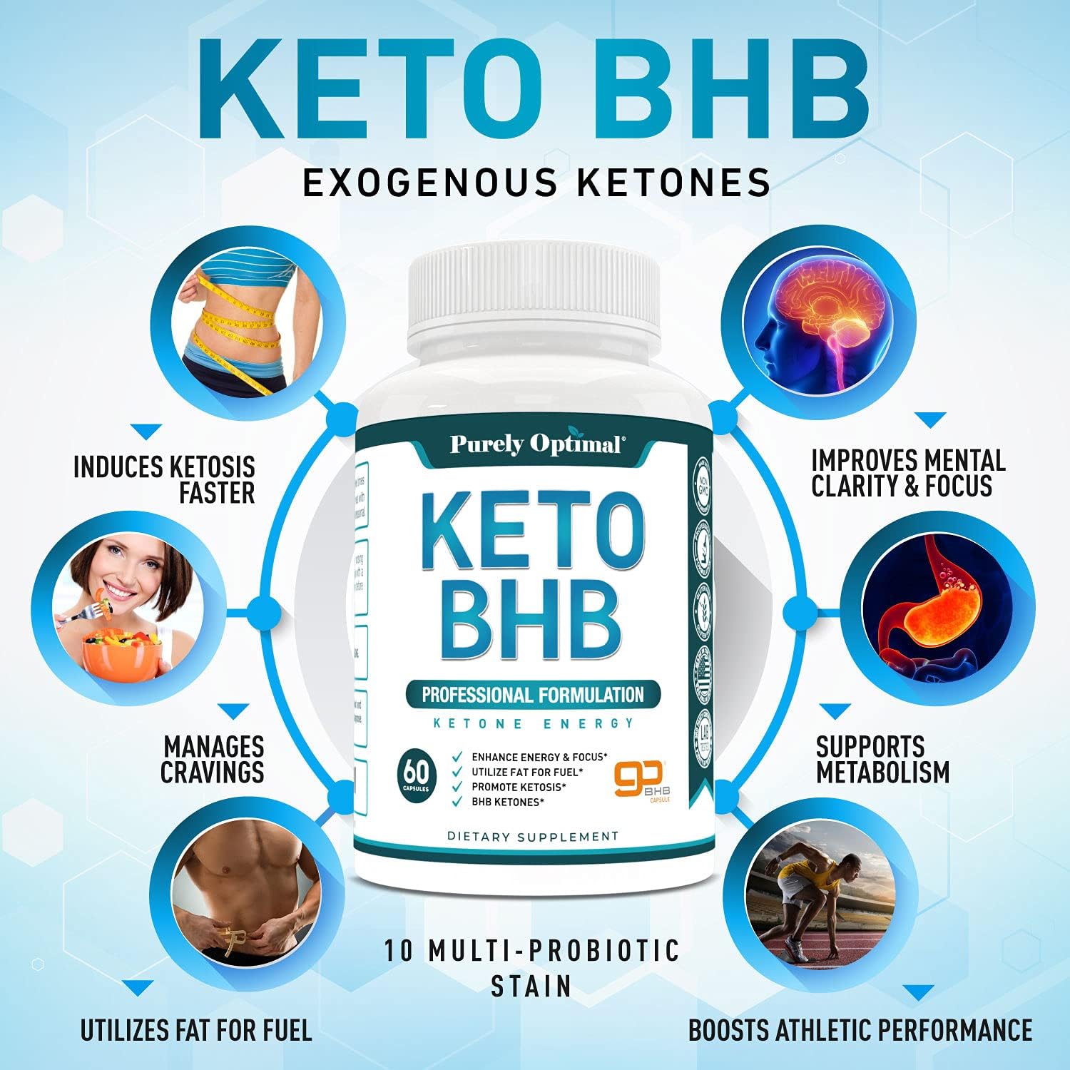Keto BHB Supplement with Apple Cider Vinegar for Optimal Results