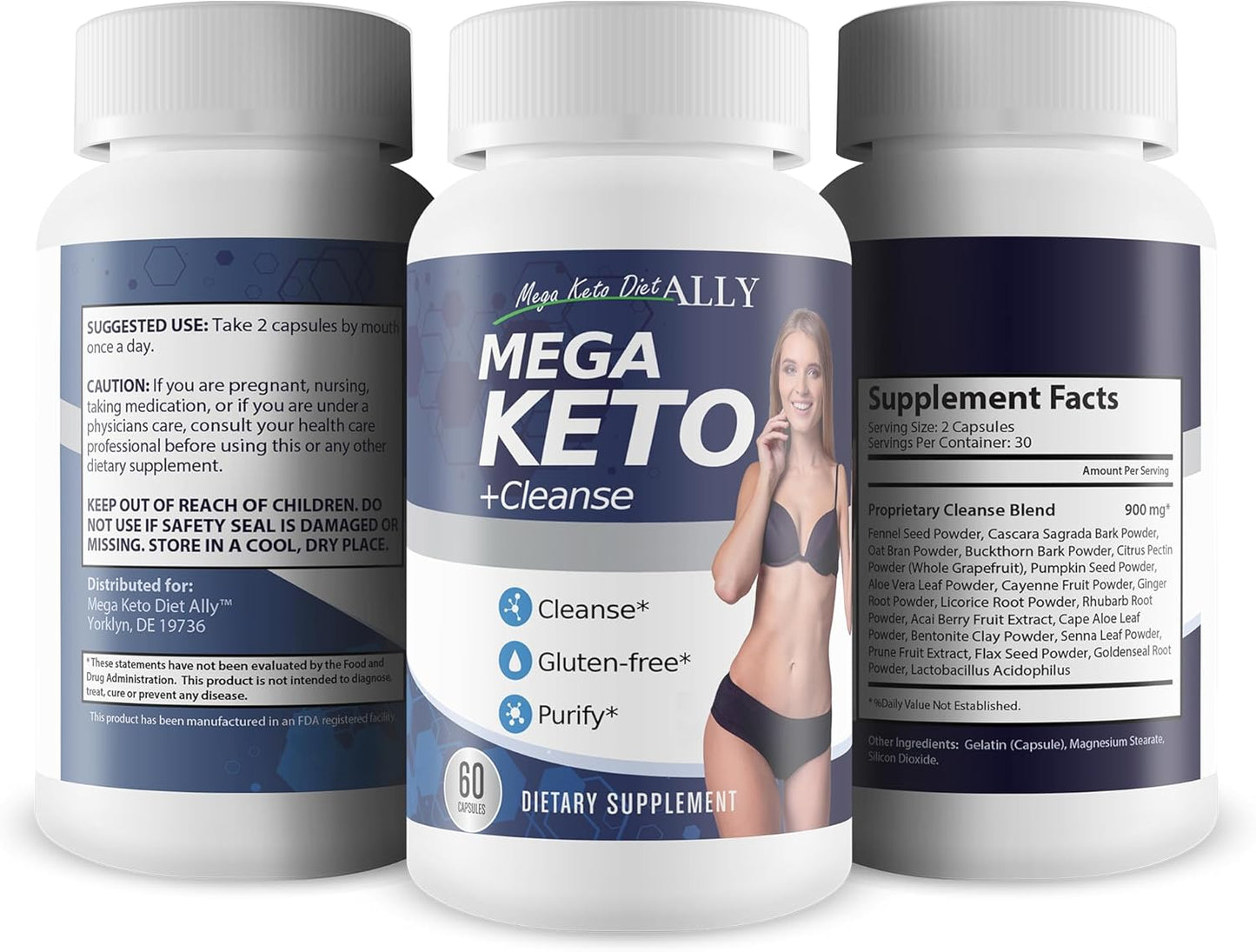 Keto Cleanse for Gut Bloat Reduction, Carb Blast, and Ketosis Support - Digestive & Liver Cleansing for Overall Health