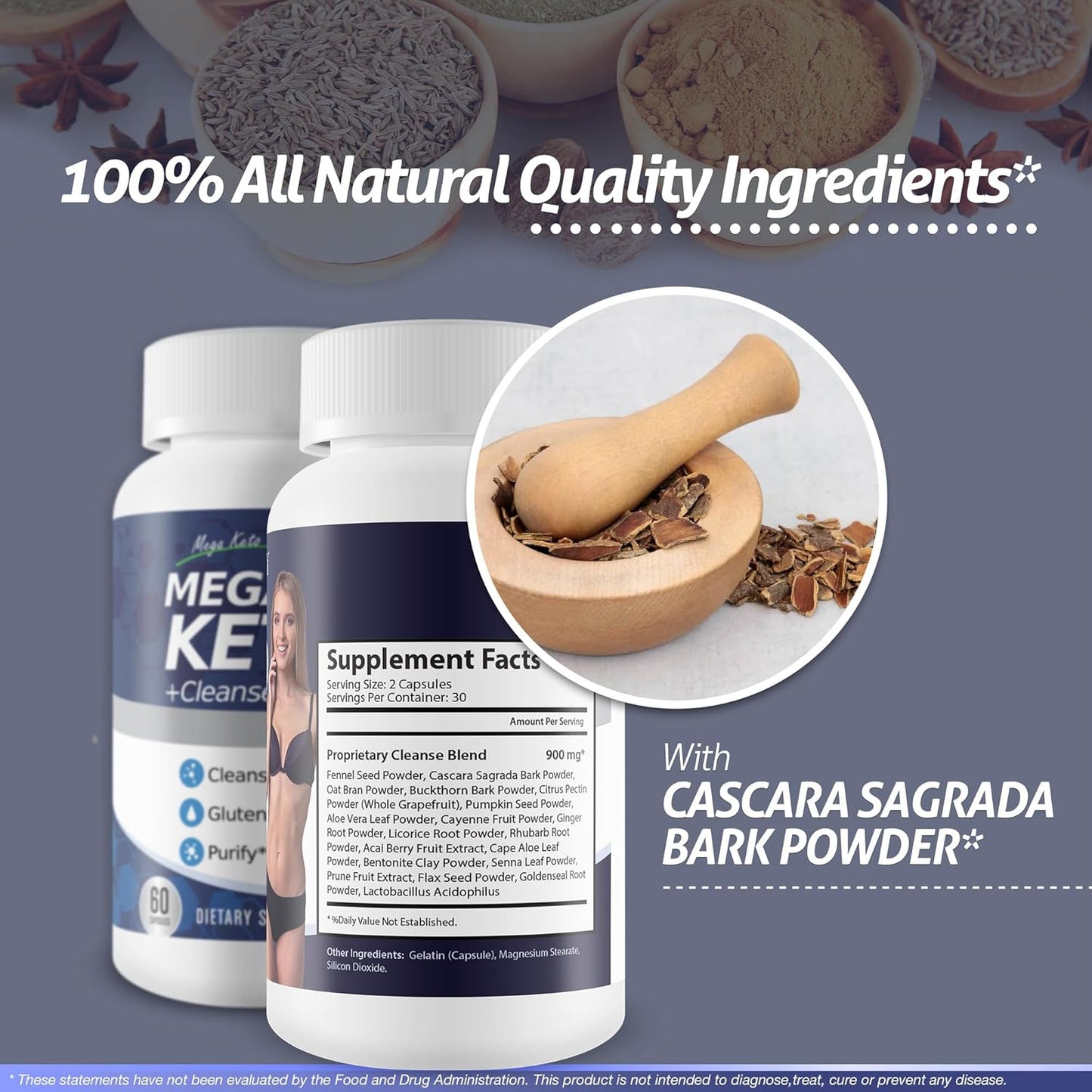 Keto Cleanse for Gut Bloat Reduction, Carb Blast, and Ketosis Support - Digestive & Liver Cleansing for Overall Health