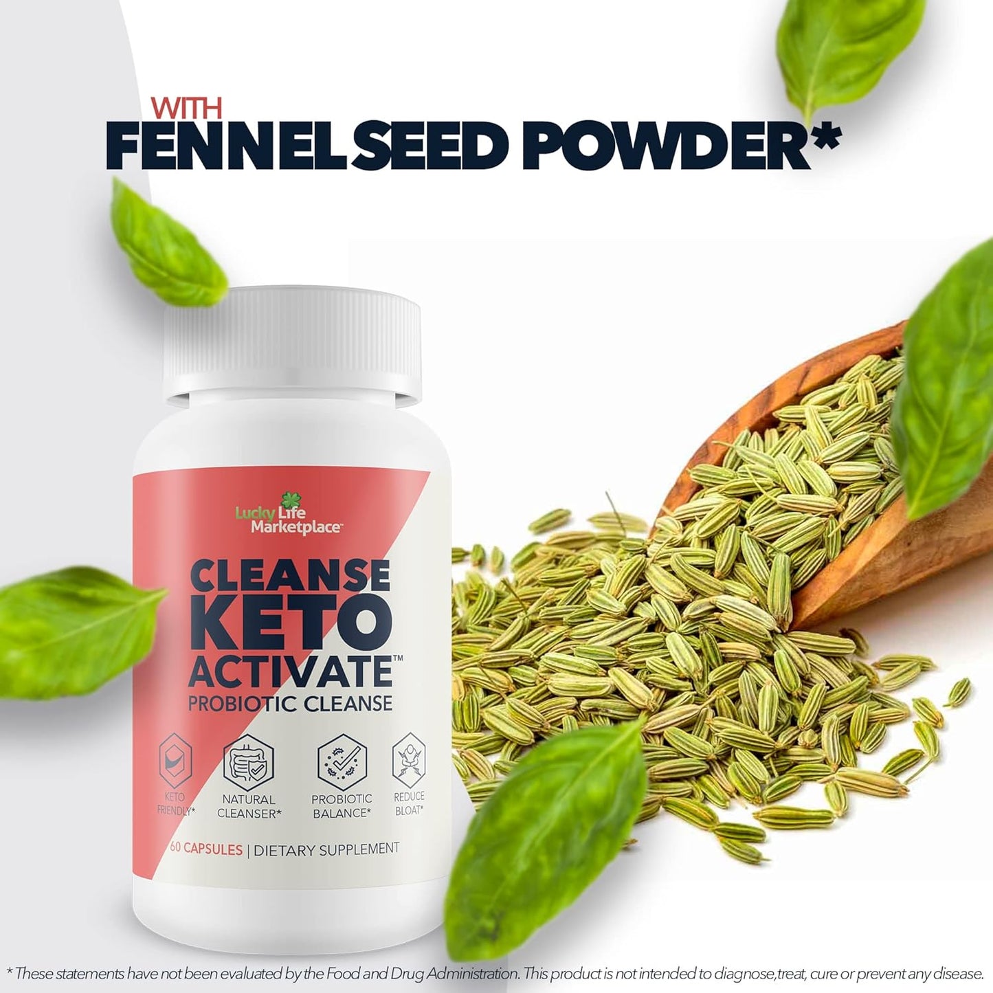 Keto Cleanse for Women and Men - Detox and Boost Energy - Flush Toxins and Promote Regularity - Support Healthy Body Function
