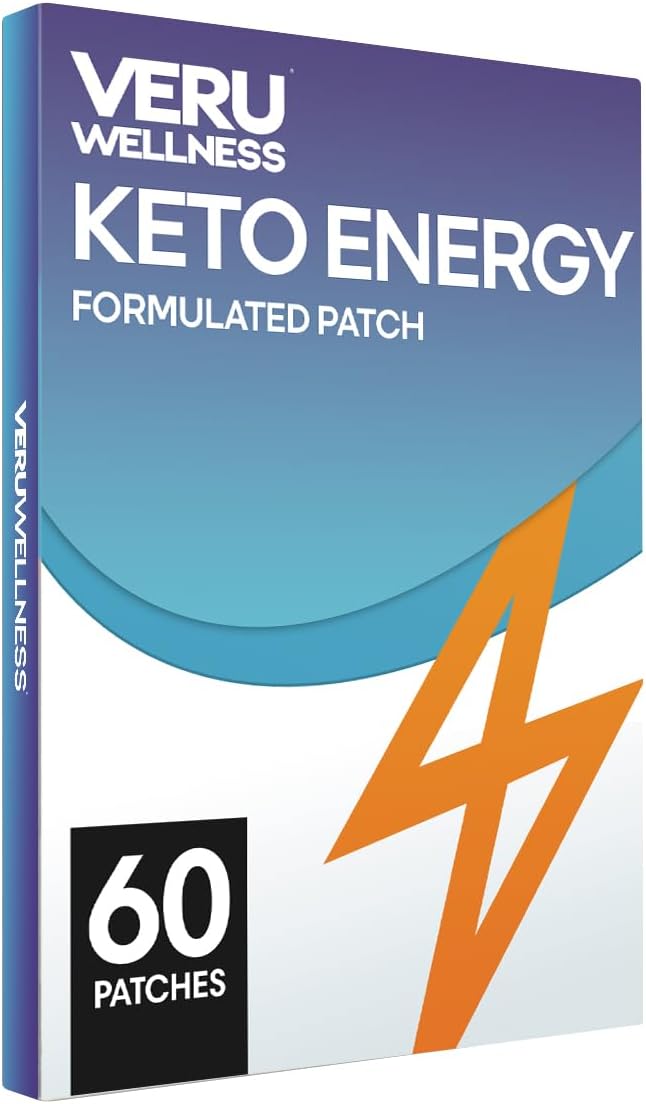 Keto Complete Daily Patch with Apple Cider Vinegar MCT - Boost Energy, Focus & Ketosis for 60 Days