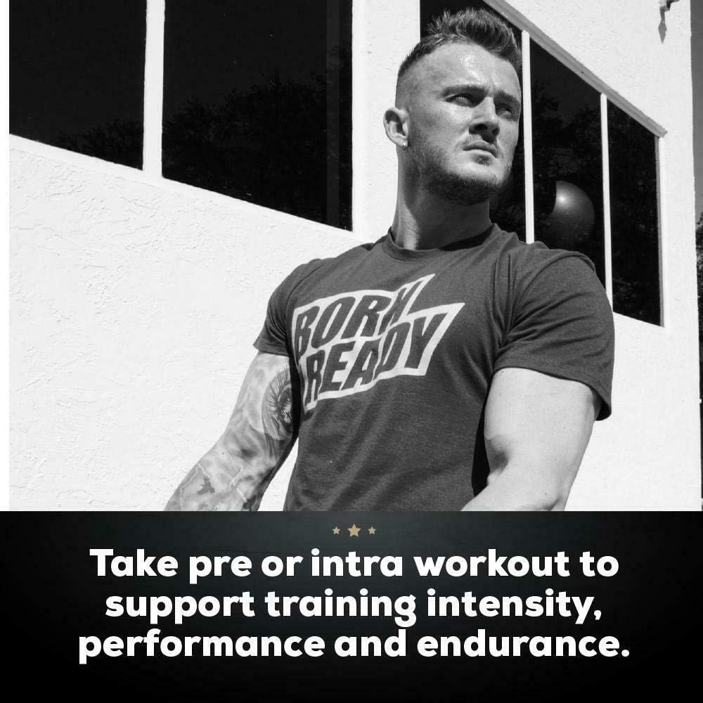 Keto-Friendly Preworkout Supplement with Beta Alanine - Caffeine-Free Muscle Endurance Booster by REDCON1 (30 Servings)