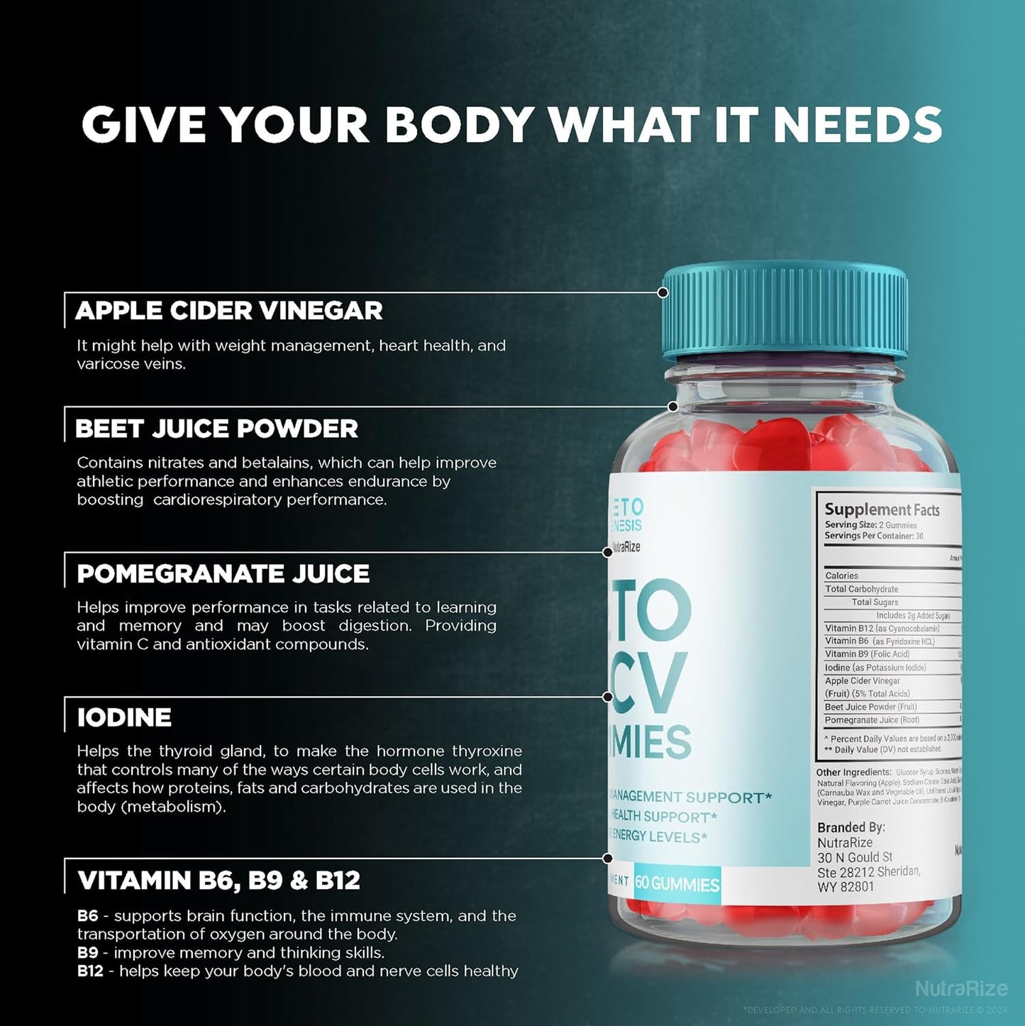 Keto Genesis Keto ACV Gummies - 2 Pack for Advanced Slimming Formula - Maximum Strength Supplement with KetoGenesis Reviews - 120 Gummies