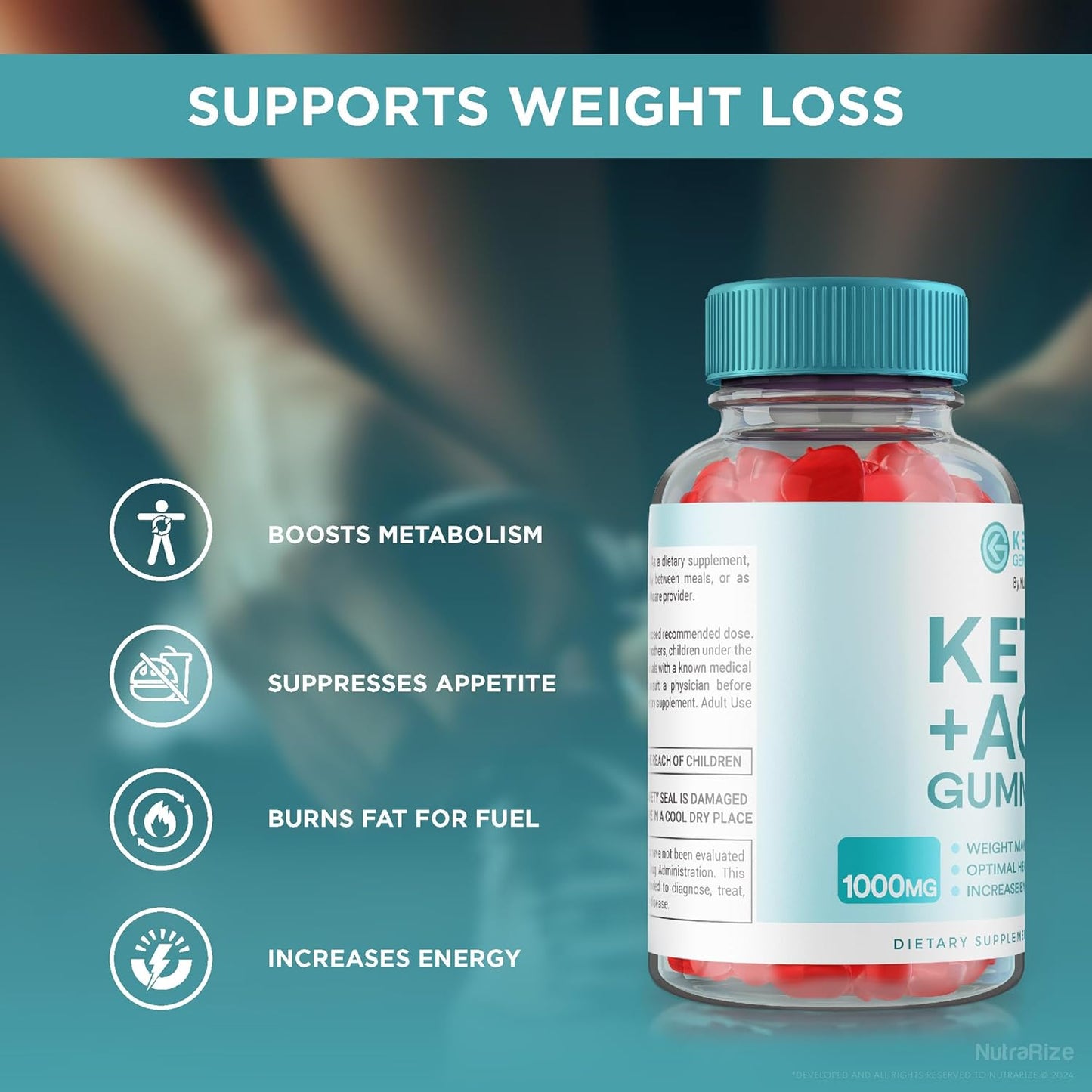 Keto Genesis Keto ACV Gummies - 2 Pack for Advanced Slimming Formula - Maximum Strength Supplement with KetoGenesis Reviews - 120 Gummies