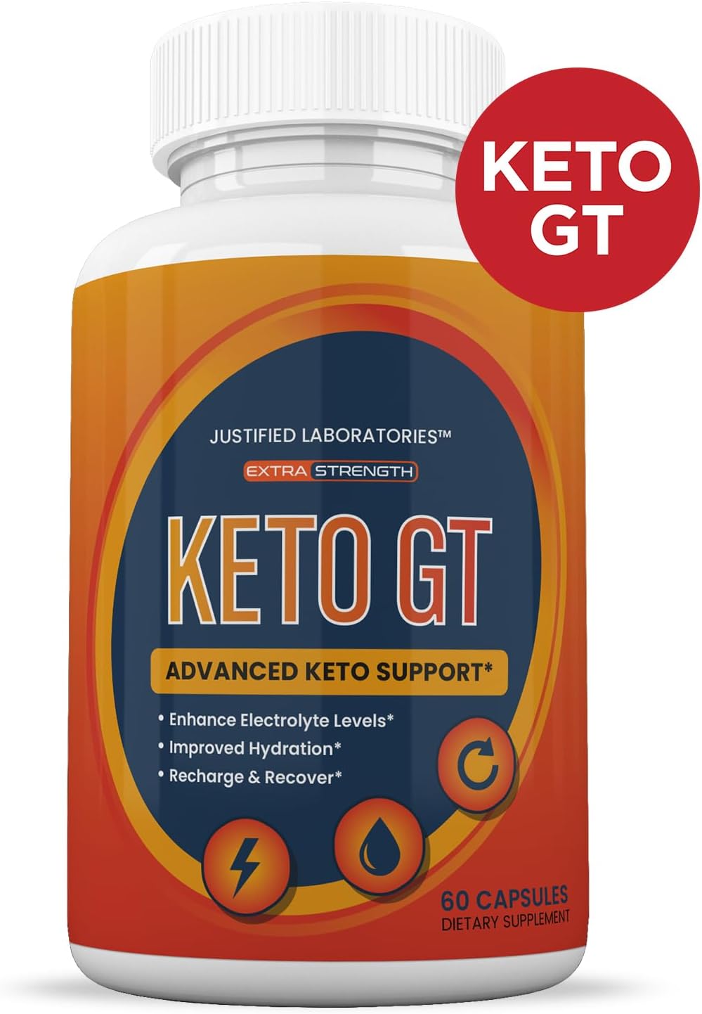 Keto GT Keto Pills 1275MG - 2 Pack with ACV, Olive Oil & Green Tea - 120 Capsules