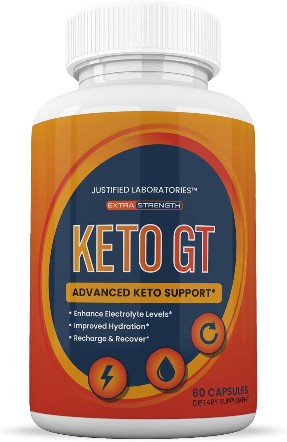 Keto GT Keto Pills 1275MG - 2 Pack with ACV, Olive Oil & Green Tea - 120 Capsules