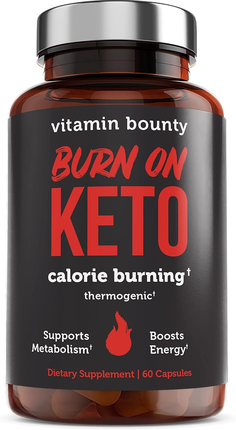 Keto Multivitamin with Magnesium, Potassium, MCT - Energy Boost, Cramp Relief, 60 Capsules