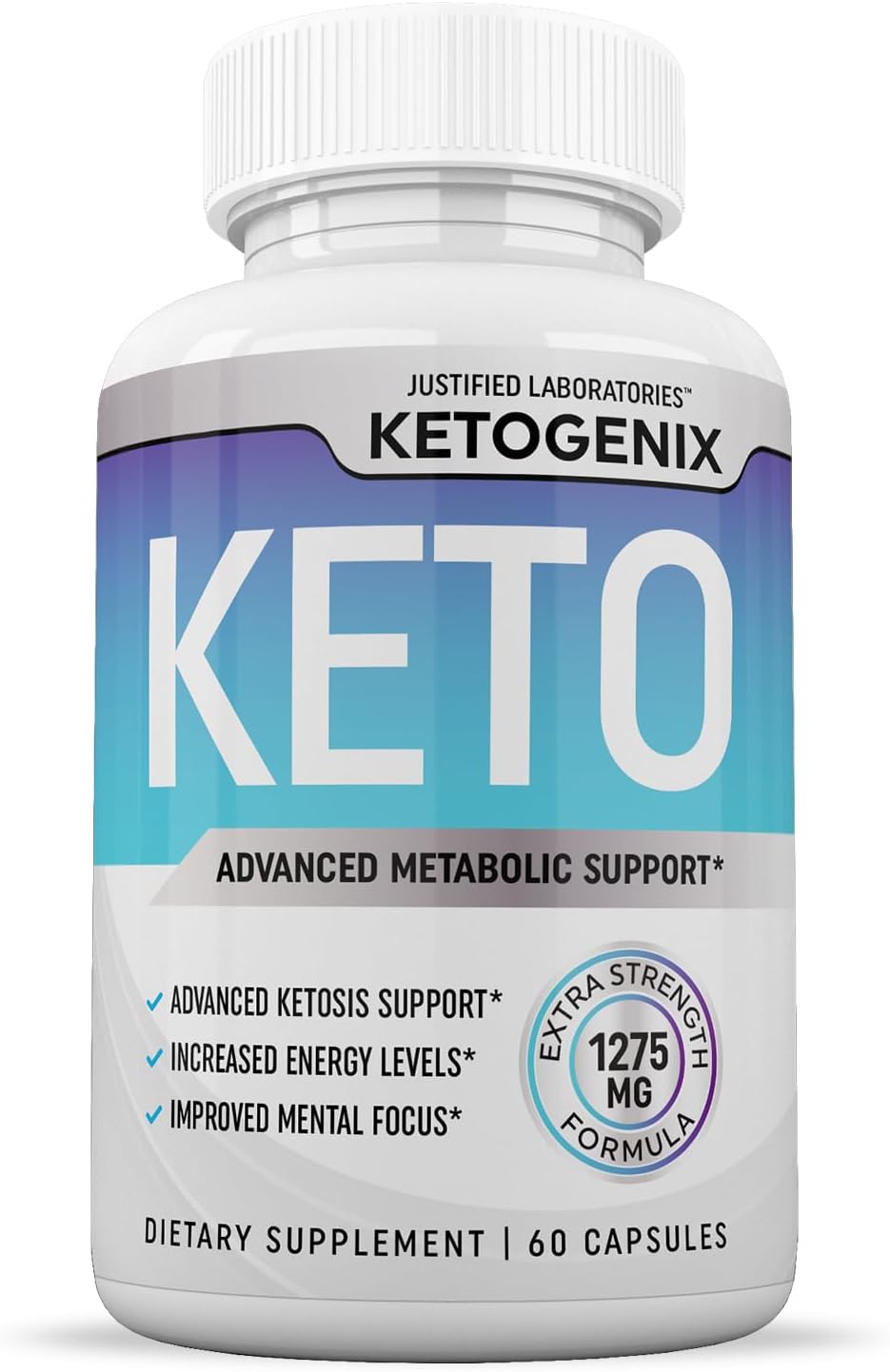 Ketogenix Keto Pills 1275MG (3 Pack) with Apple Cider Vinegar, Olive Oil, Green Tea - 180 Capsules