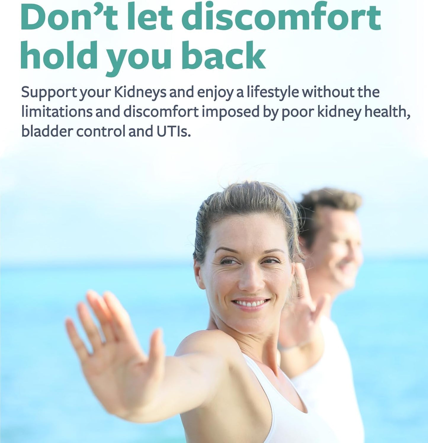 Kidney Cleanse Detox & Repair Supplement - Supports Urinary Tract Health - Powerful Cranberry Extract & Natural Herbs - 120 Vegetarian Capsules