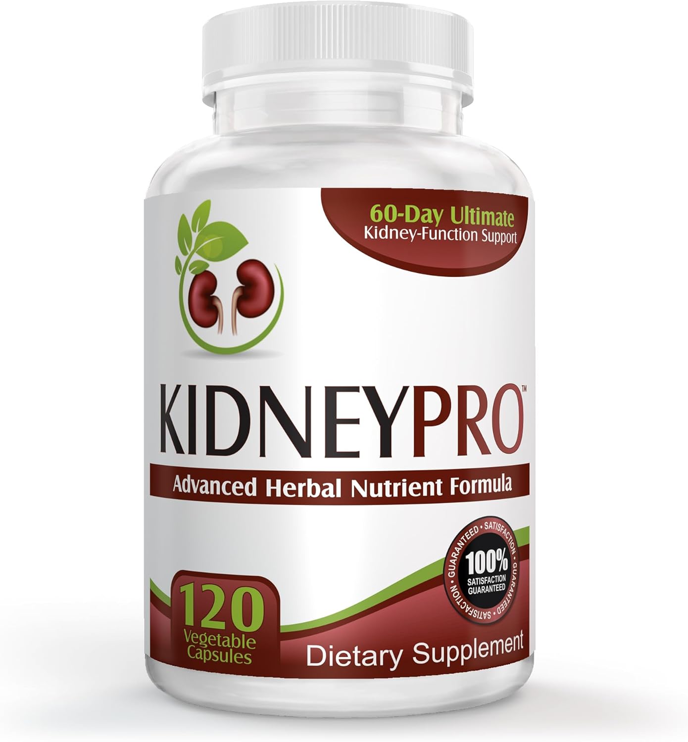 Kidney-Pro: Comprehensive 21-in-1 Kidney Health Supplement for Total Kidney Support - 120 Capsules