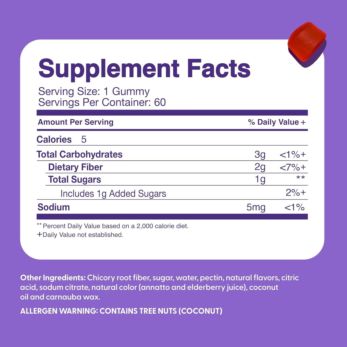 Kids Digestive Support Fiber Gummies - Fruity Flavored Chewables for Constipation Relief - Vegetarian Supplements - 60 Day Supply from Feel Great Vitamin Company