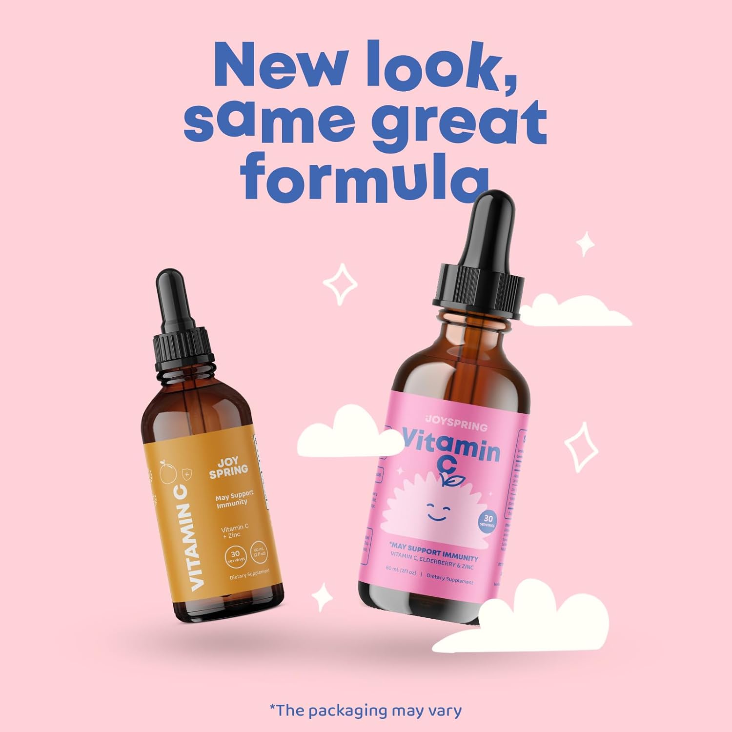 Kids Elderberry Liquid Supplement with Vitamin C and Zinc - Alcohol-Free Toddler Formula - 30 Servings (2 fl oz)