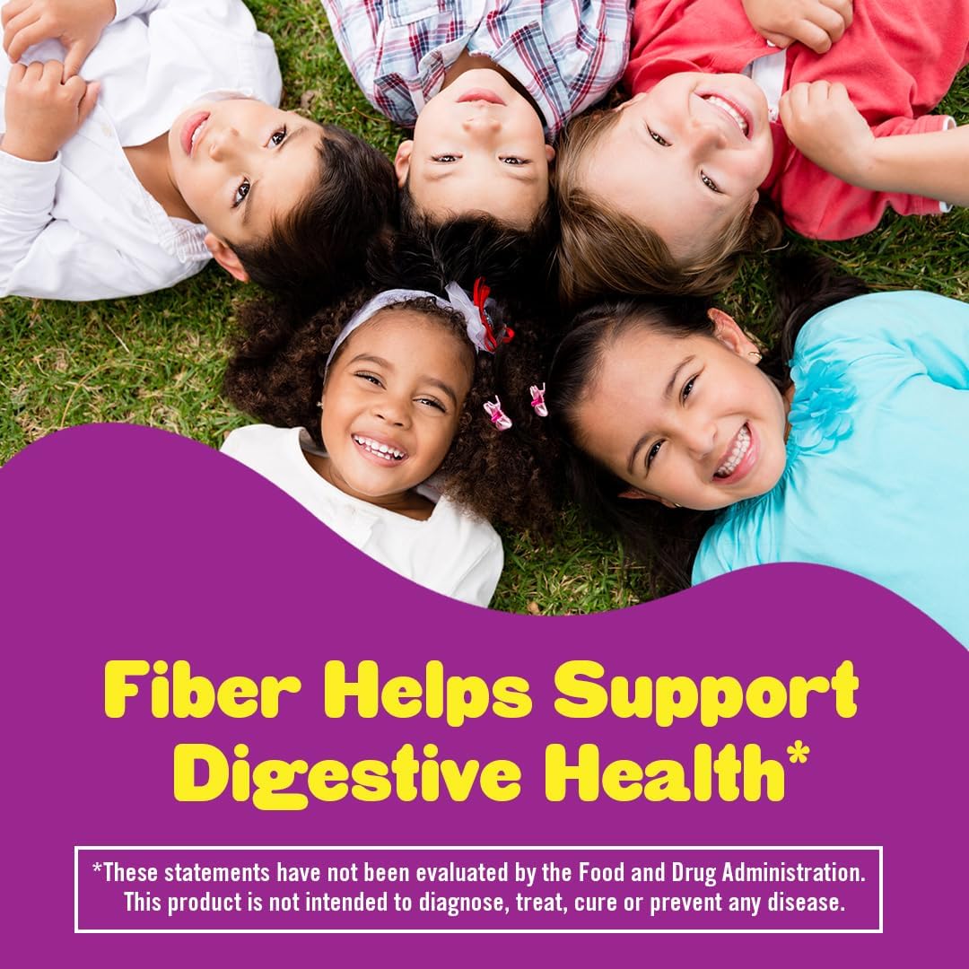 Kids Fiber Gummy Supplement & Curly Hair Detangler Bundle: Lil Critters Digestive Support Gummies + So Cozy Leave-in Conditioner Spray