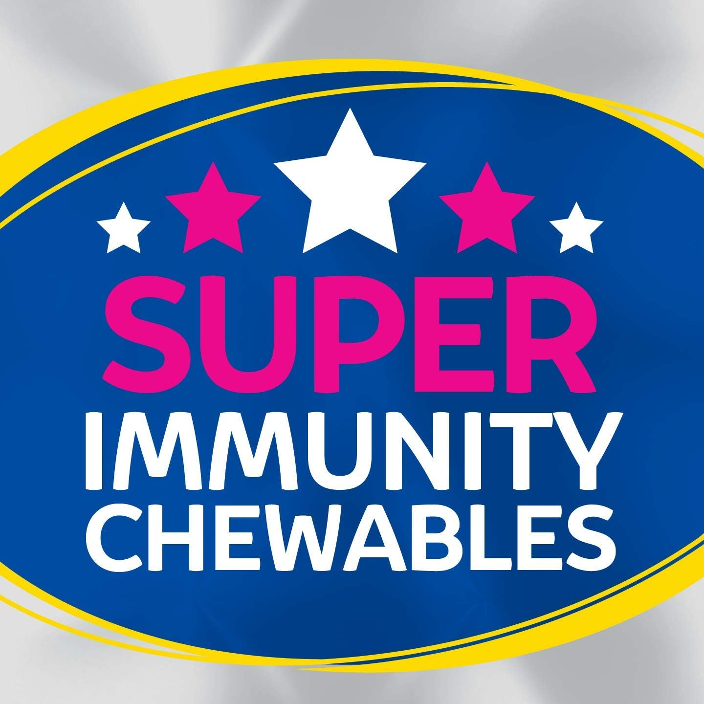 Kids Immune Defense Probiotic with Vitamin C, D, Zinc + Elderberry Chewables - Non-GMO, 4-in-1 Support, 30 Count