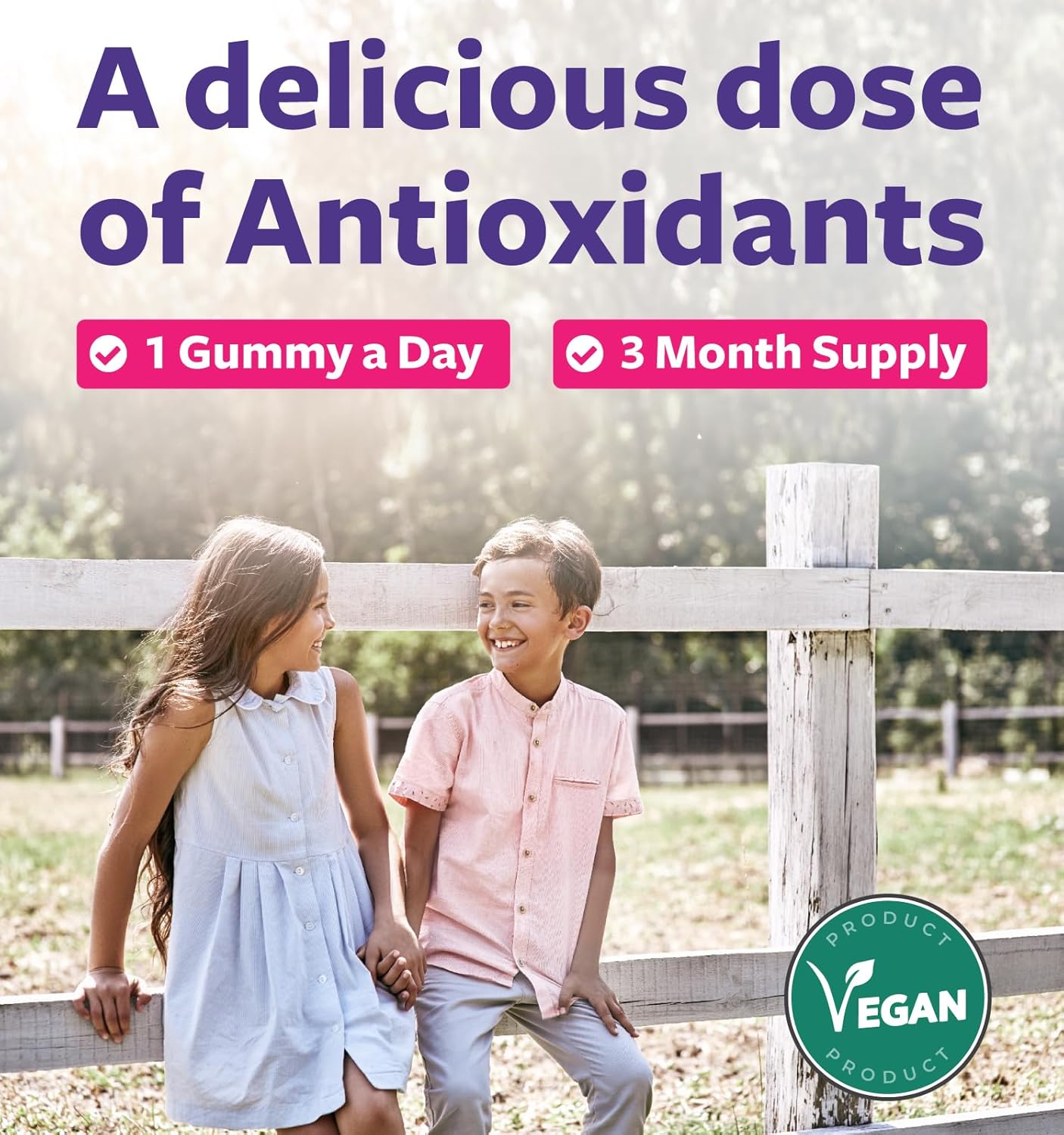 Kids Immune Support: Elderberry Gummies with Vitamin C & Zinc - 90 Raspberry Flavored Gummies - Vegetarian Sambucus Gummies for Children - 3 Months Supply