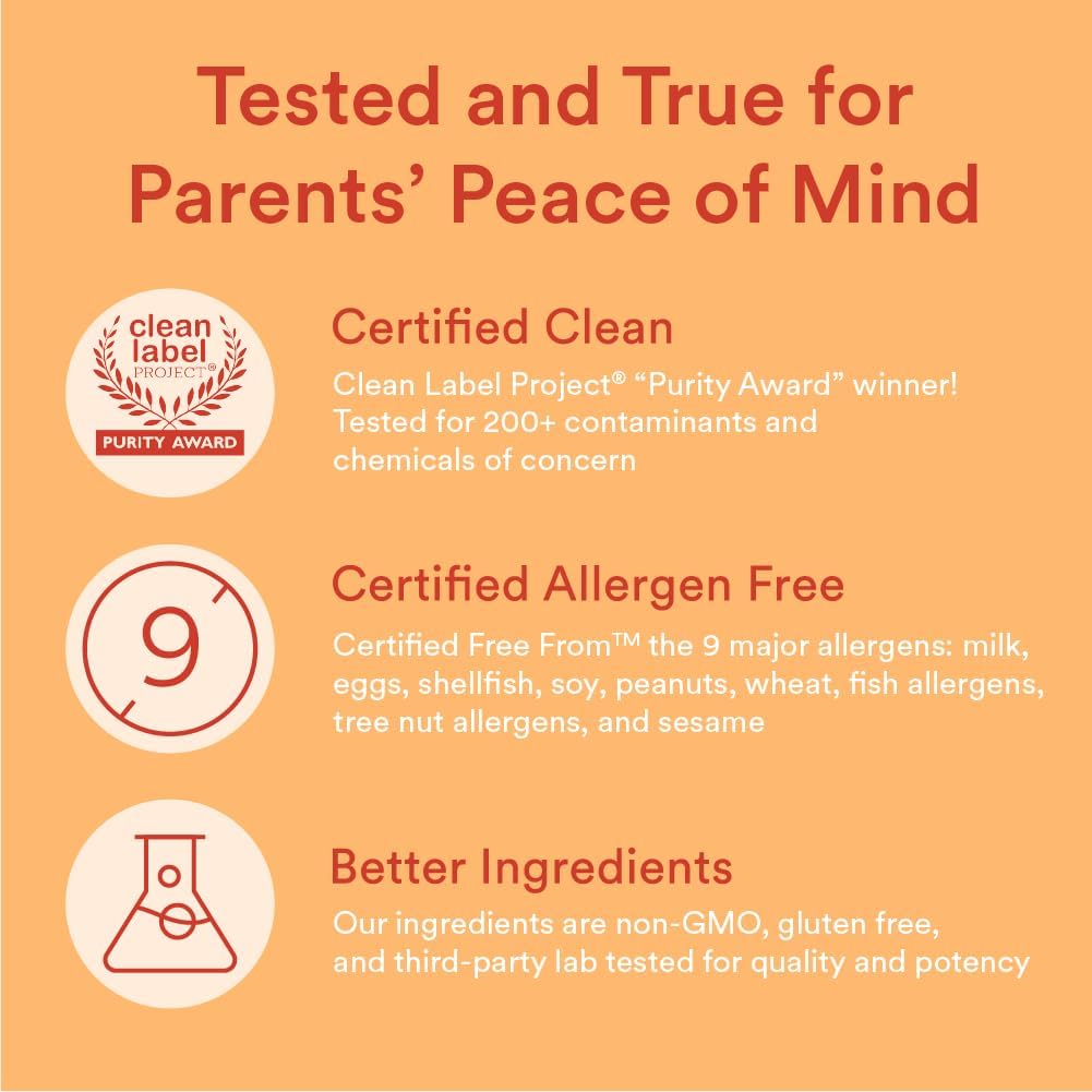 Kids Immunity Gummy Multivitamin with Omega 3 Fish Oil - 120 Count