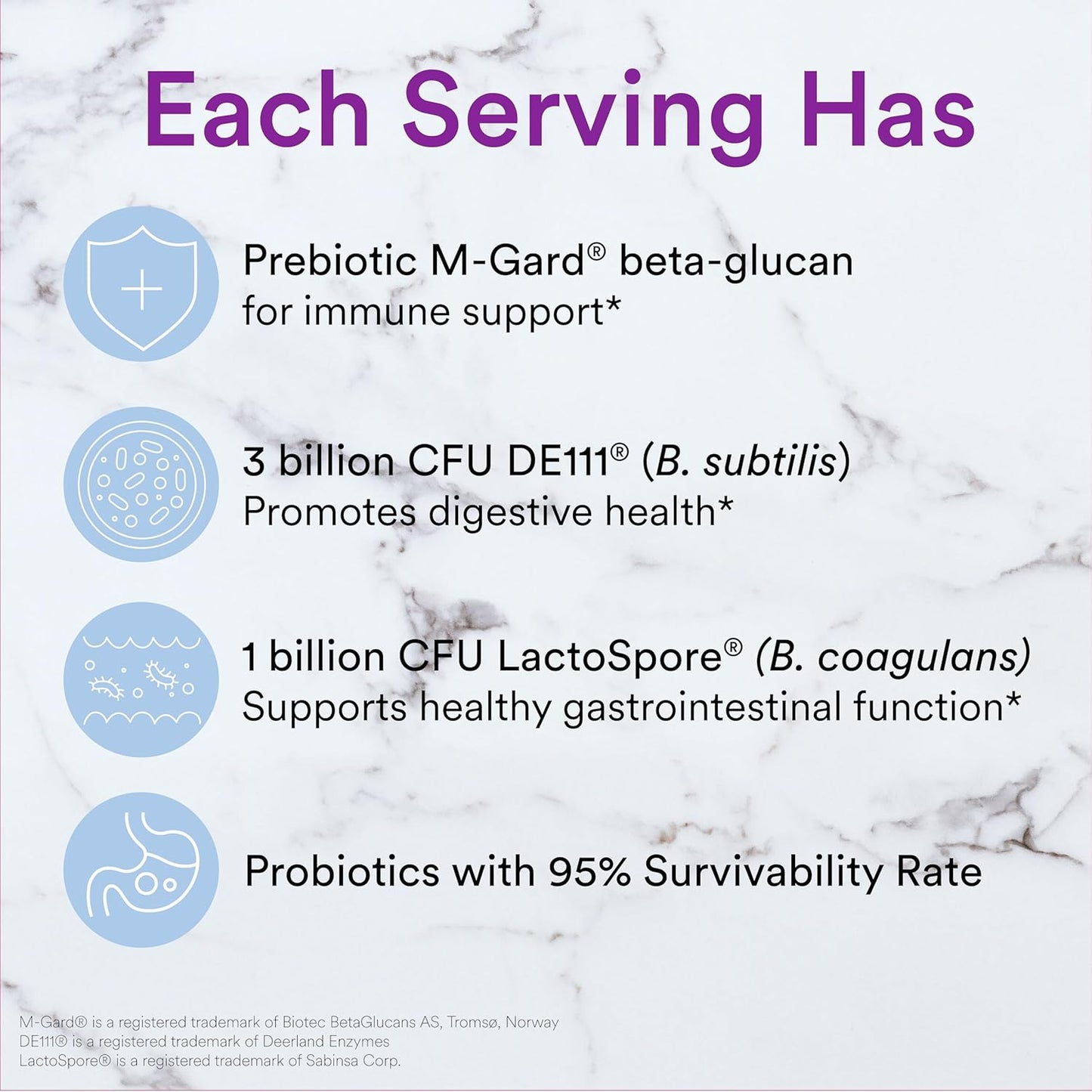 Kids Probiotic Immunity Gummies with Prebiotics: Digestive & Immune Support, Gluten-Free, Vegan, Grape Flavor - 60 Count