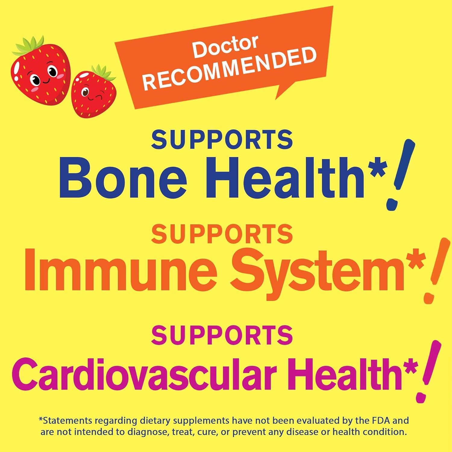 Kids Vitamin D3 + K2 Gummies - 1000 IU D3, 100 MCG K2 - Bone & Muscle Health, Natural Flavors, GMO & Gluten Free - Vegan K2 D3 Supplement - 60 Gummies