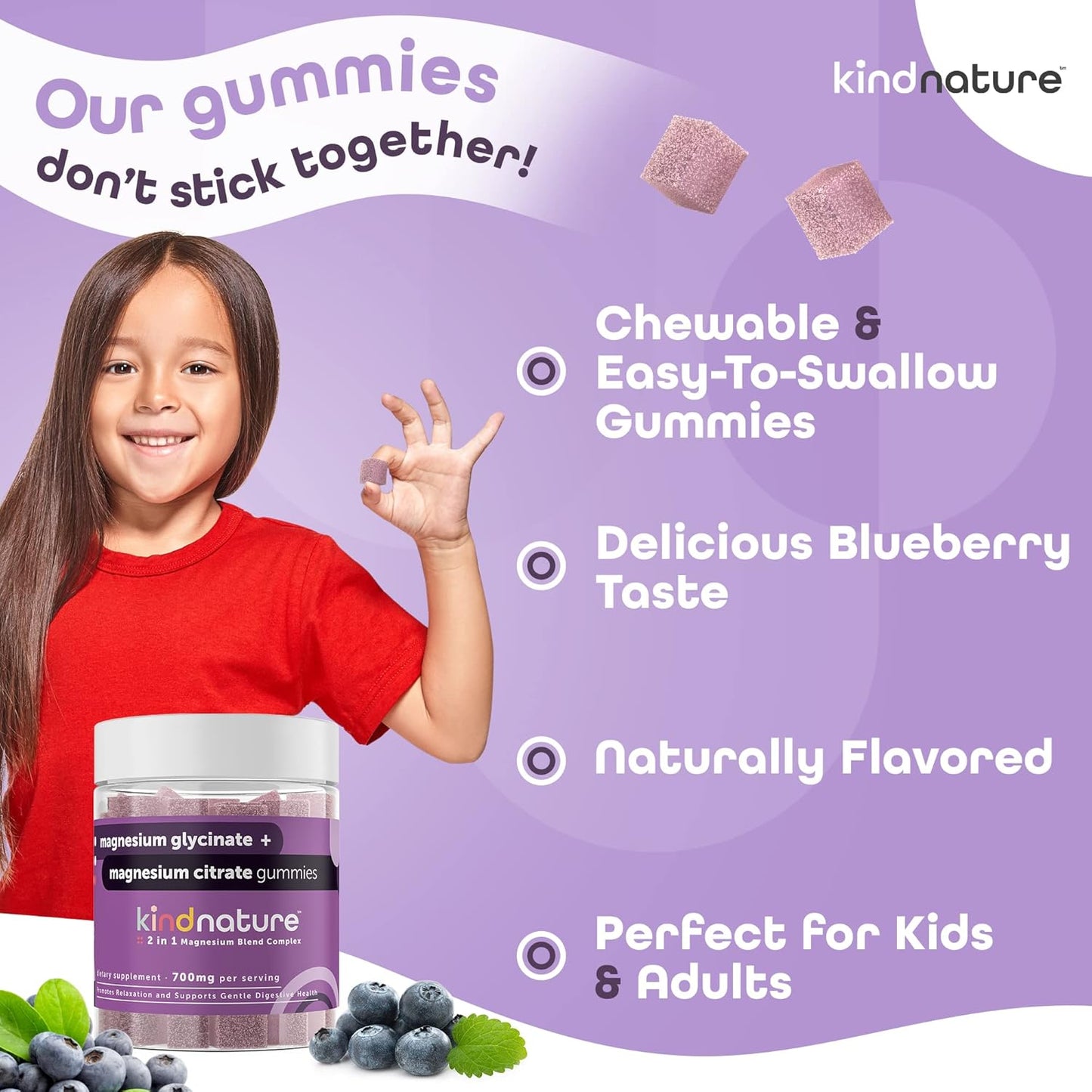 Kind Nature Migraine Relief Bundle: B2 & Magnesium Gummies for Powerful Relief